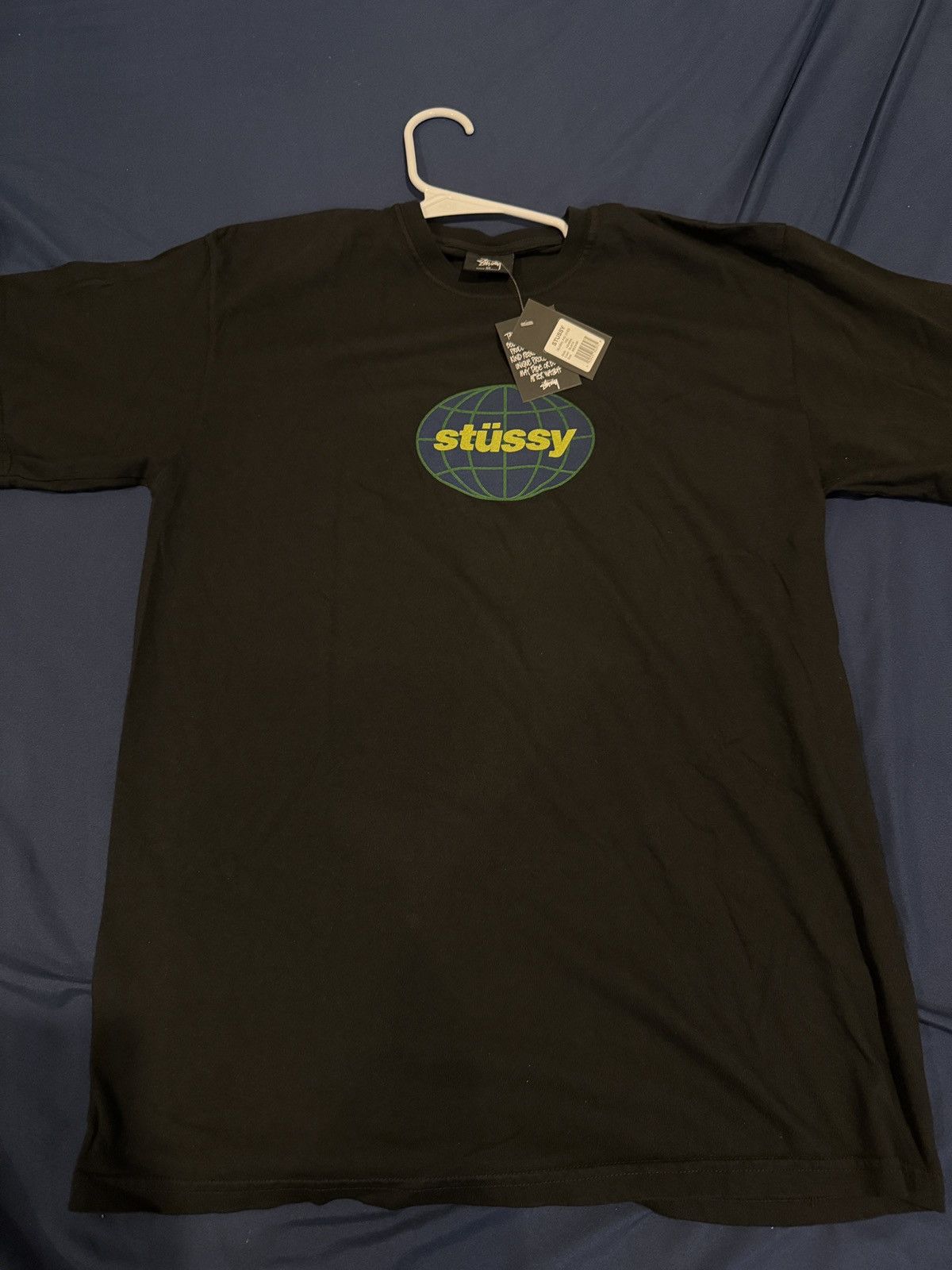 Stussy Stussy Globe T Shirt - M Size US M / EU 48-50 / 2 - 1 Thumbnail