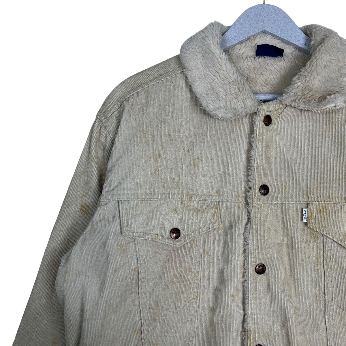 Big John 🔥 VINTAGE BIG JOHN CORDUROY TRUCKER JACKET Size US L / EU 52-54 / 3 - 7 Thumbnail