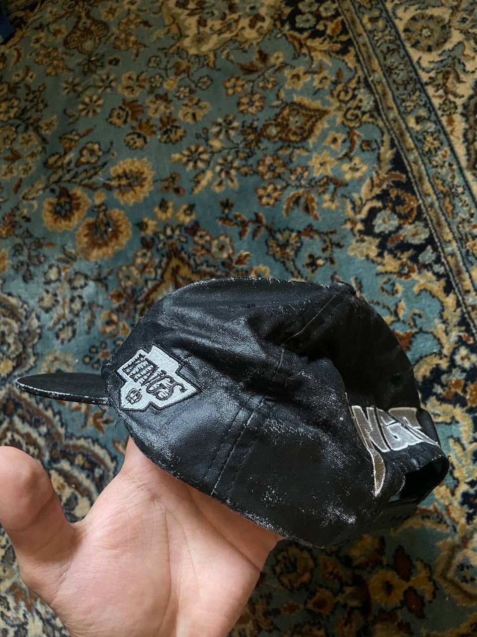Leather × NHL × Vintage Los Angeles Kings leather cap nfl sportswear Size ONE SIZE - 4 Thumbnail