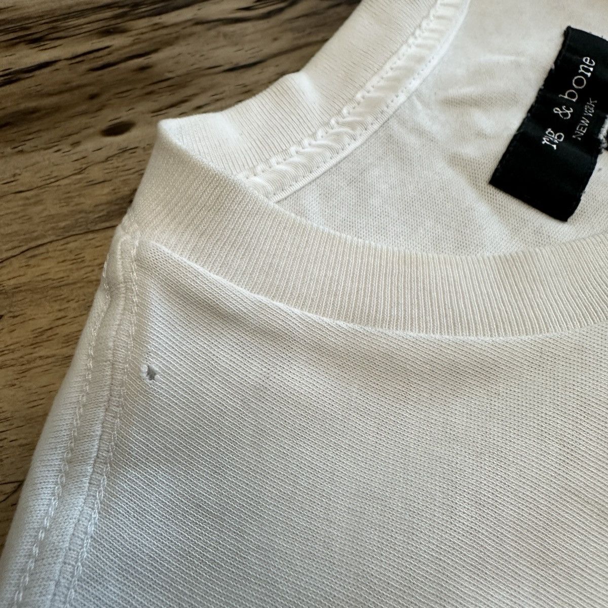 Rag & Bone Rag & Bone “Numbers Game” No.5 Tee Y2K Size US S / EU 44-46 / 1 - 10 Thumbnail