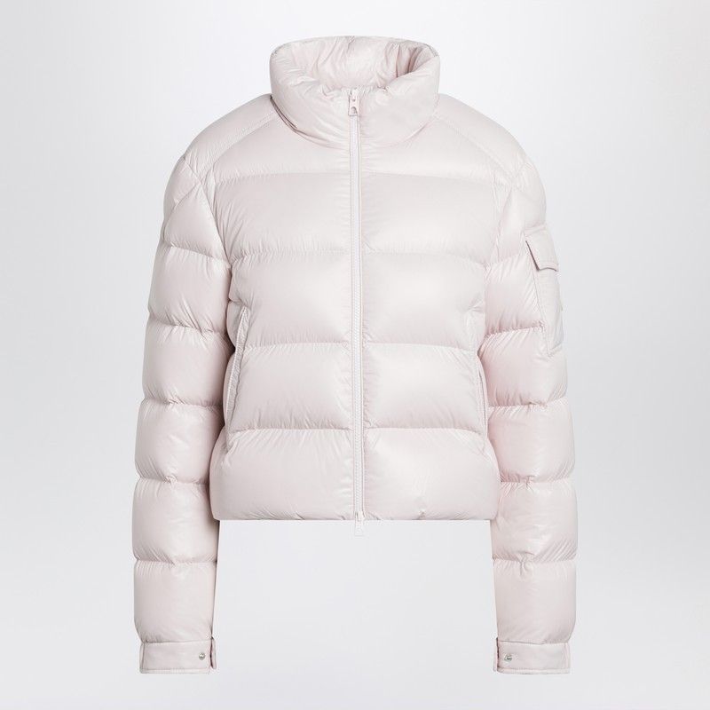 Moncler Light Pink Petra Short Puffer Jacket