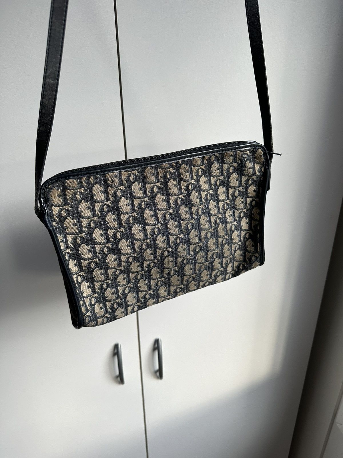 Christian Dior crossbody bag monogram vintage 70s