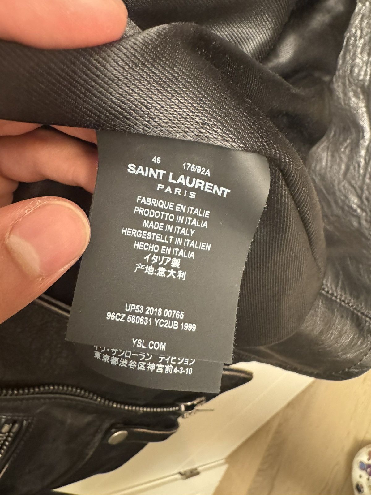 Saint Laurent Paris Saint Laurent Dead Bird Size US S / EU 44-46 / 1 - 4 Thumbnail
