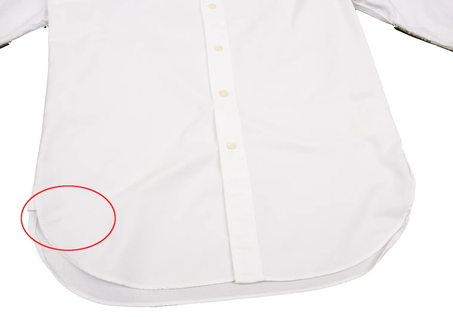Junya Watanabe Tartan Check Button-Down Shirt in White, Size L Size US L / EU 52-54 / 3 - 11 Thumbnail