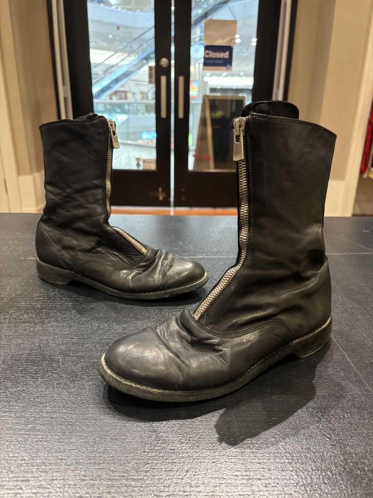 Guidi guidi 788z black zip boots sz37.5 | Grailed