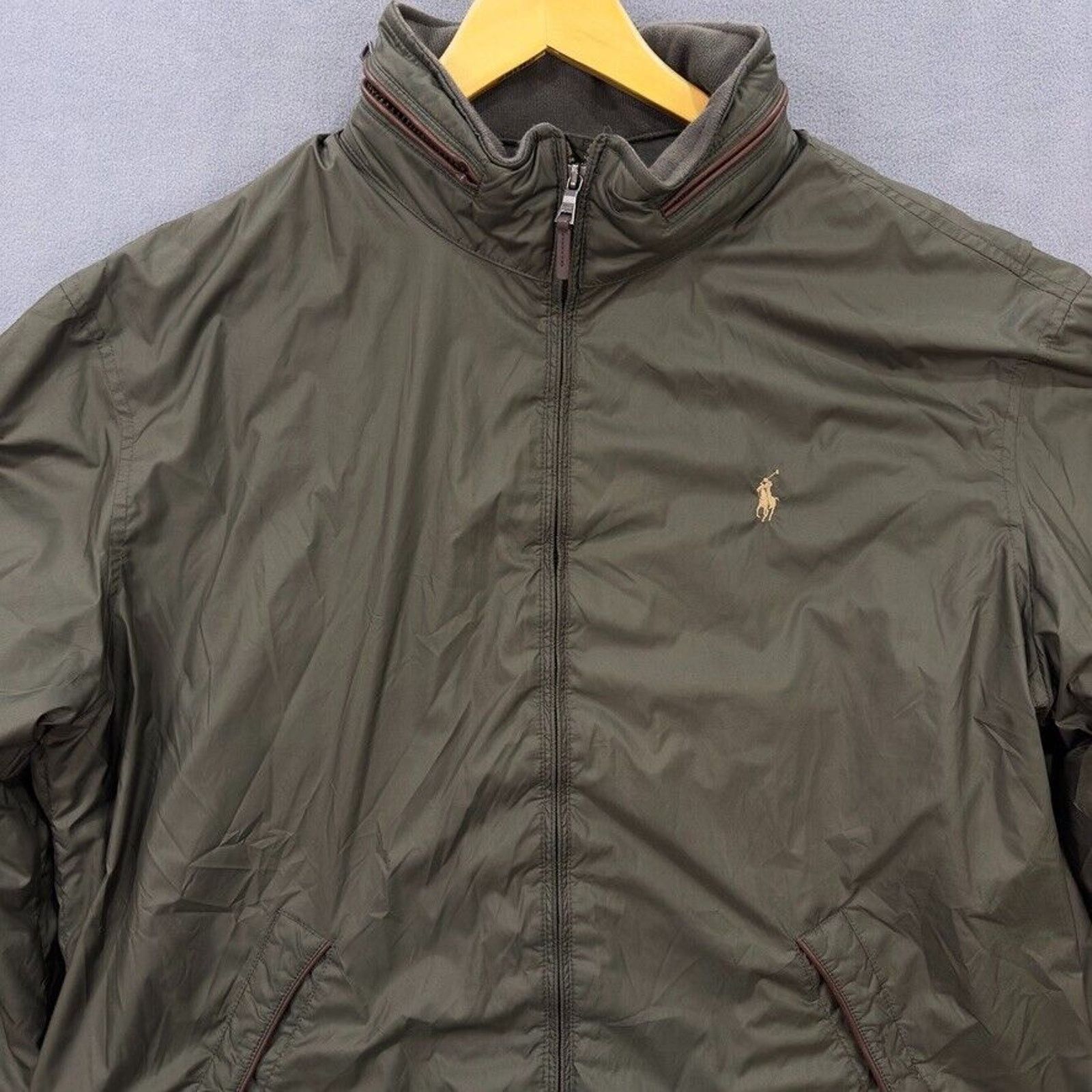 Ralph Lauren Vintage Polo Ralph Lauren Jacket Mens XL Coat Full Zip Green Size US XL / EU 56 / 4 - 3 Thumbnail