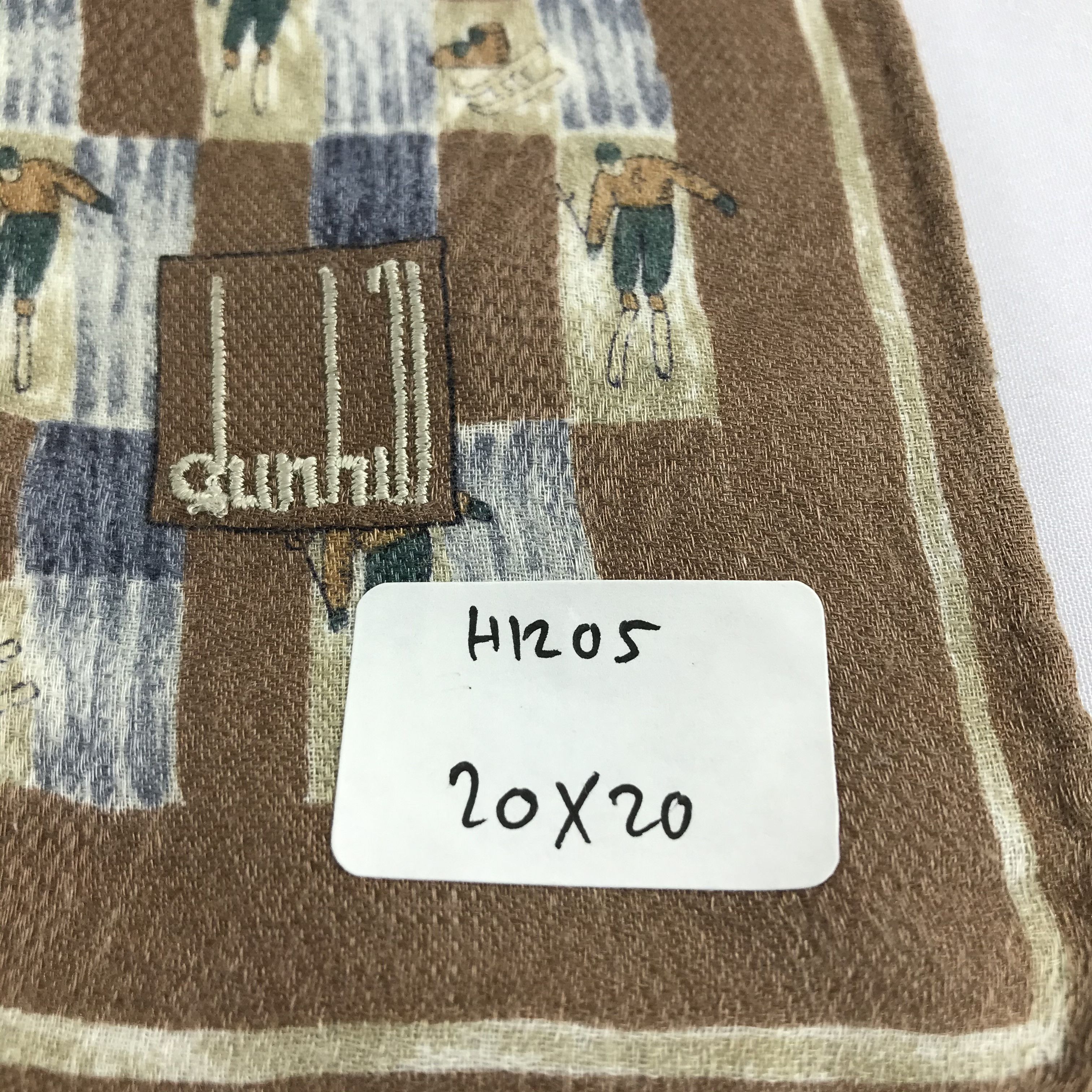 Alfred Dunhill Dunhill Handkerchief Neckerchief Bandana H1205 Size ONE SIZE - 4 Thumbnail
