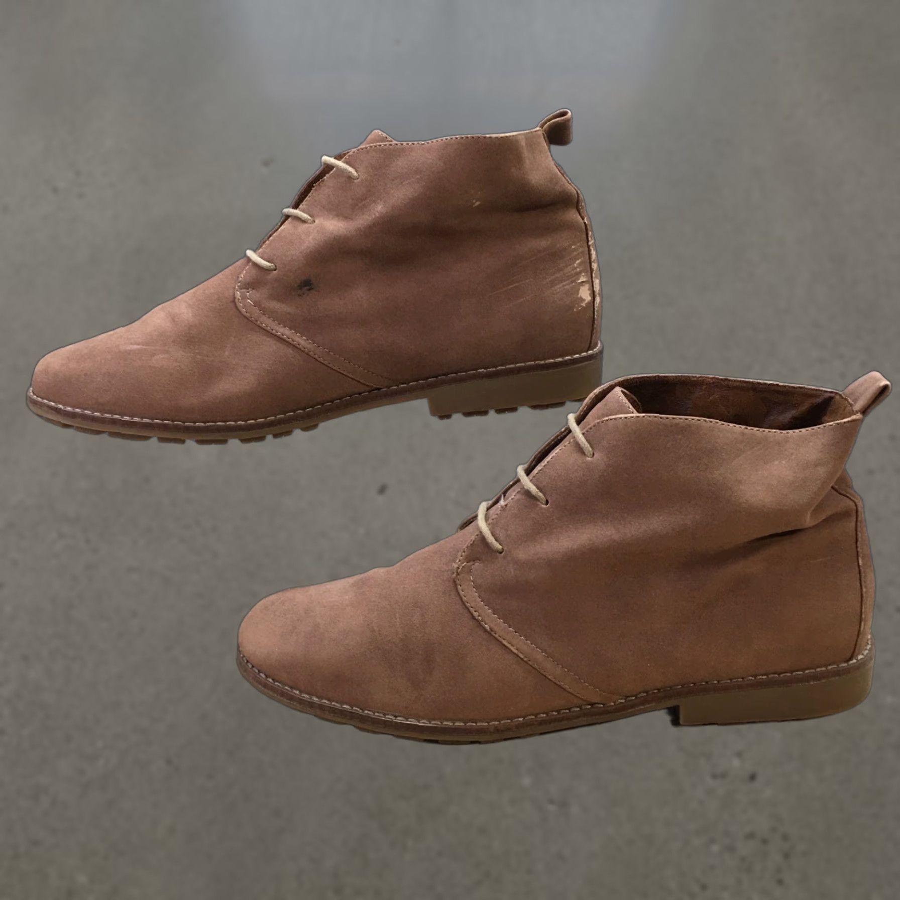 Vintage White Mountain Boots Womens 11 M Anderson Chukka Brown Faux Leather Ankle Top Shoes Brown Boots Womens 11 M Chukka Casual Classic Shoes Size L / US 10 / IT 46 - 1 Thumbnail