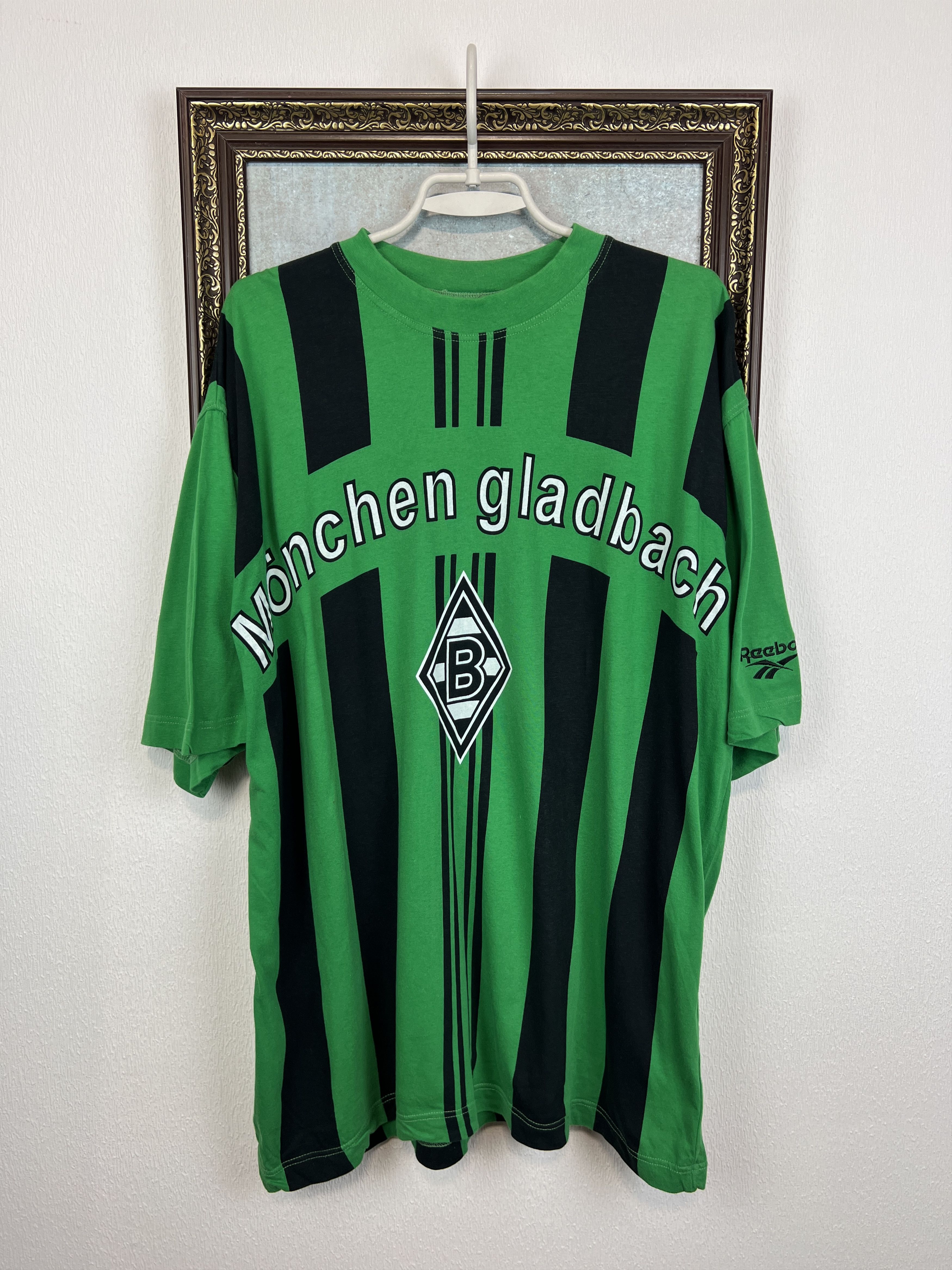 Reebok Vintage Monchengladbach Football Train Shirt Jersey Trikot Size US XL / EU 56 / 4 - 2 Thumbnail