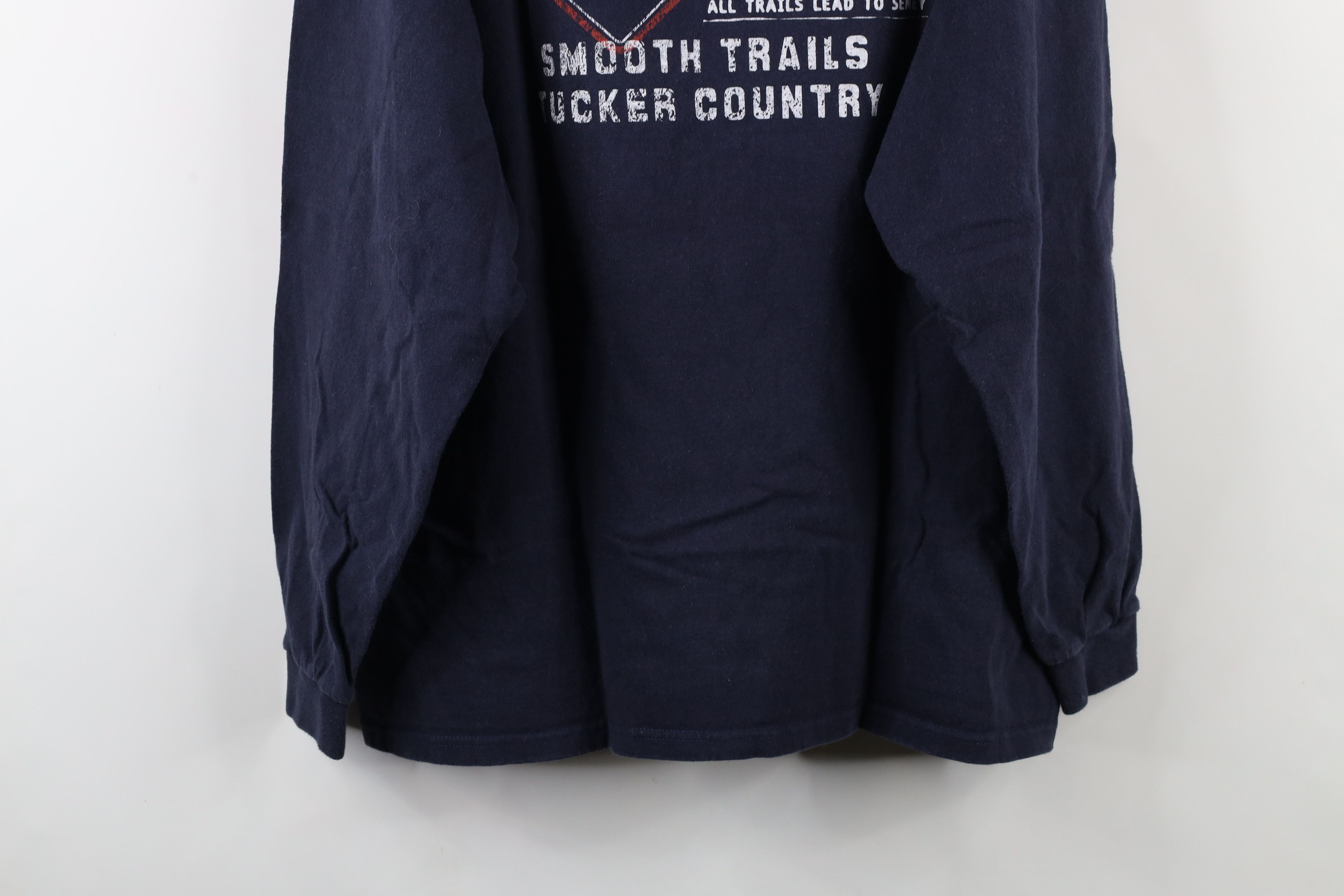 Vintage Vintage 90s Country Seney Snowmobile Trail Michigan T-Shirt Size US XL / EU 56 / 4 - 12 Thumbnail