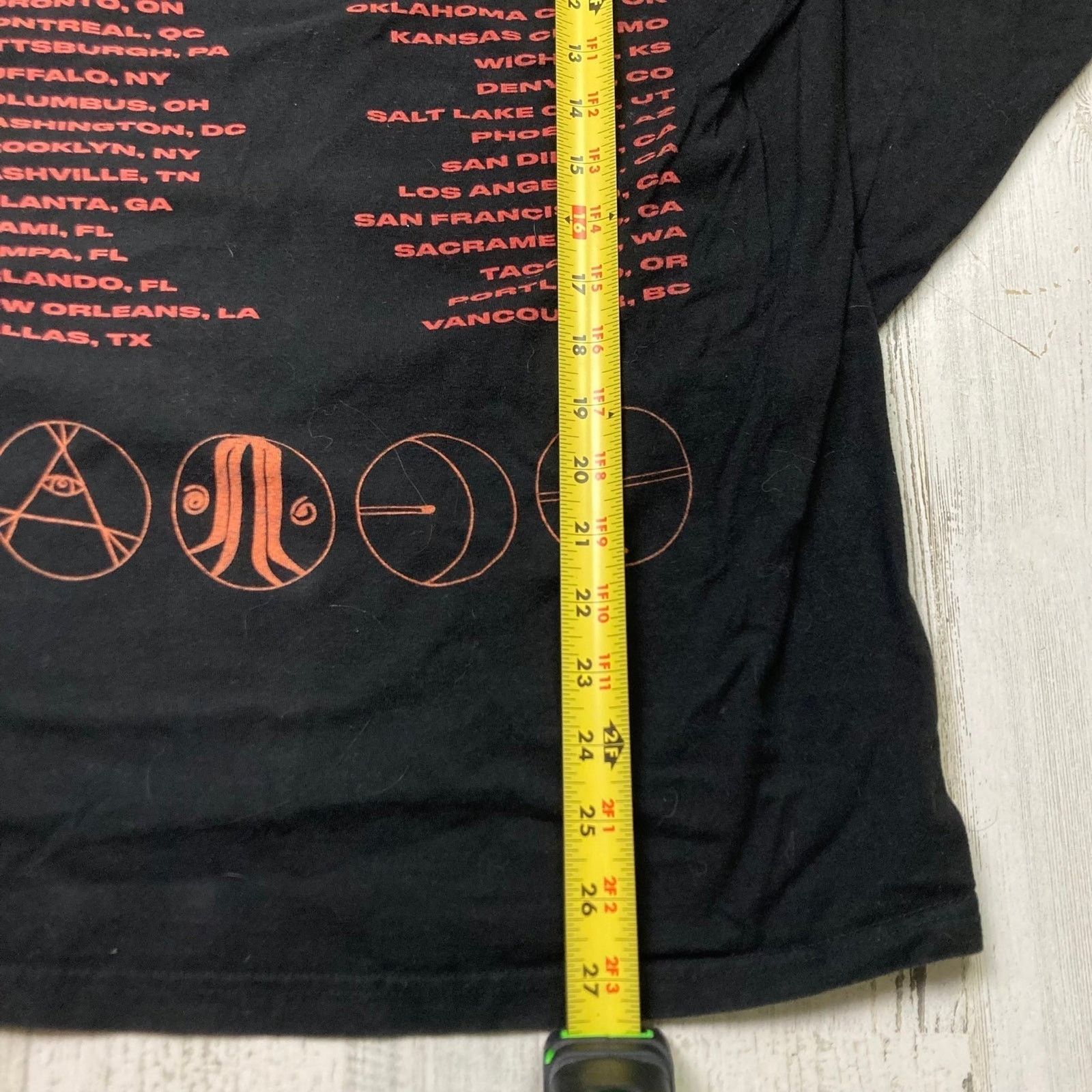 Vintage 5 Seconds of Summer North American 2019 Long-sleeve Tour Tee Size US M / EU 48-50 / 2 - 5 Thumbnail
