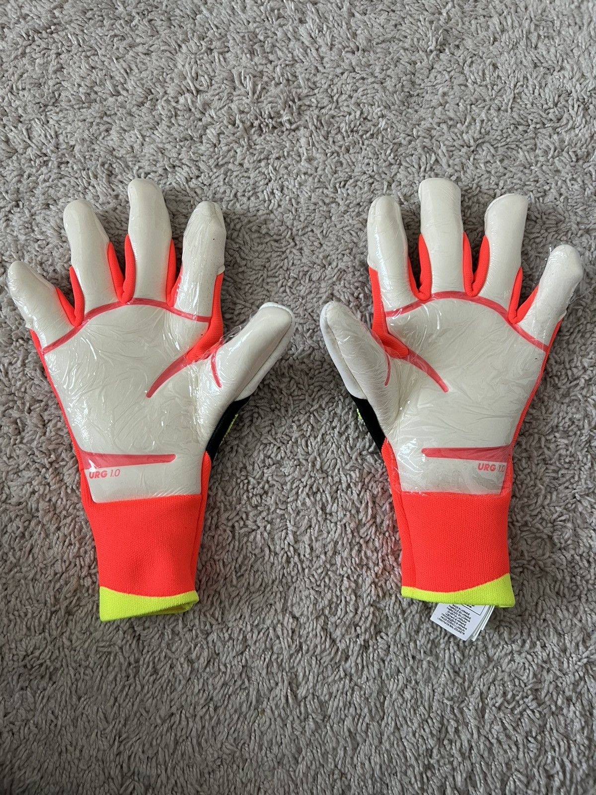 Adidas Adidas Predator GL Pro Goalkeeper Gloves Hybrid Orange Black Size ONE SIZE - 3 Thumbnail