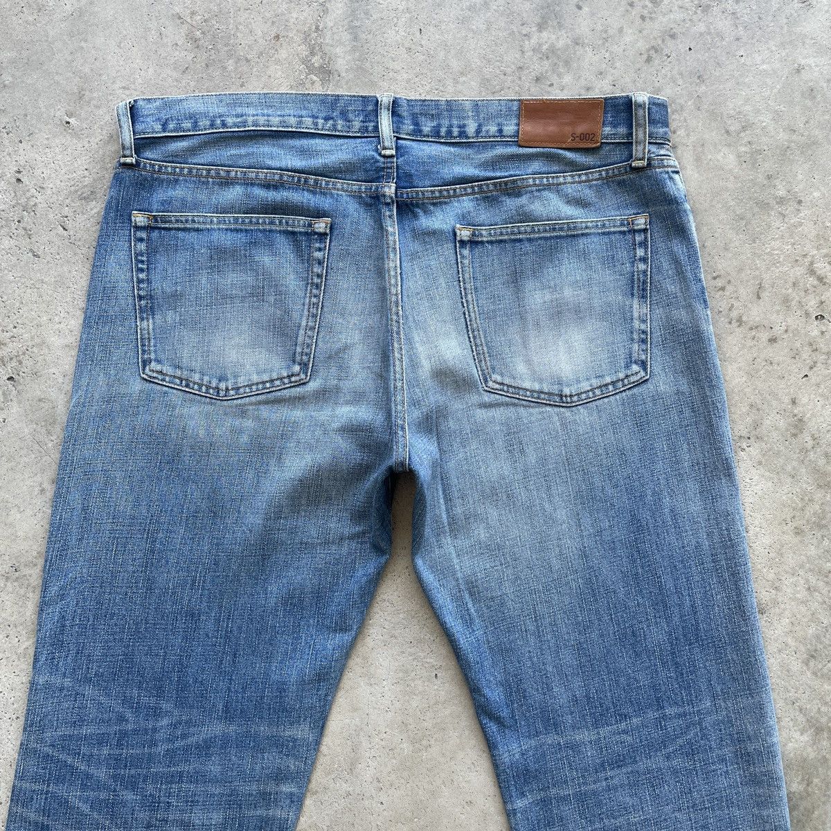 Japanese Brand W39x31💥 Vintage Japanese Faded Denim Jeans Distressed Pants Size US 39 - 9 Thumbnail