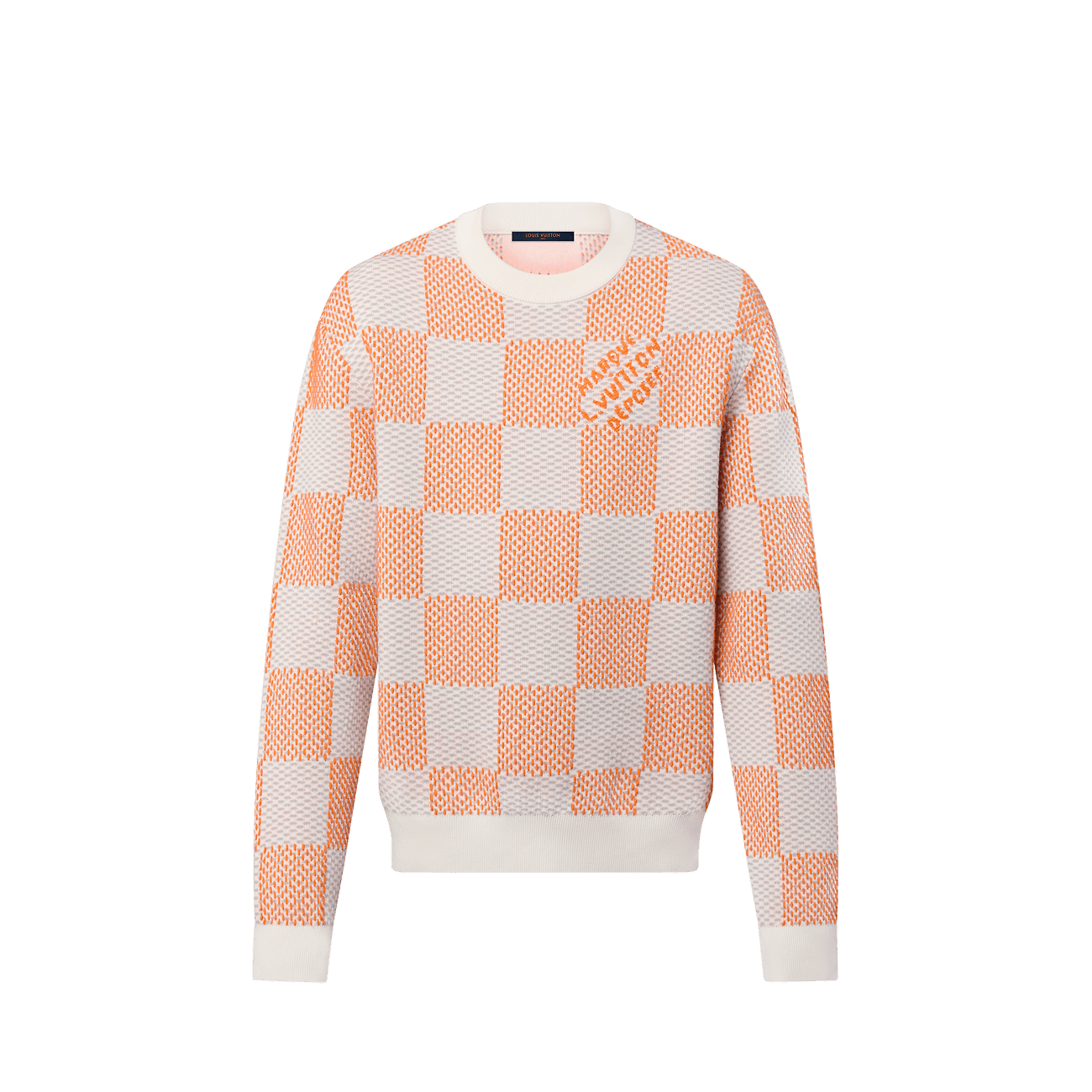 Orange lv sweater online