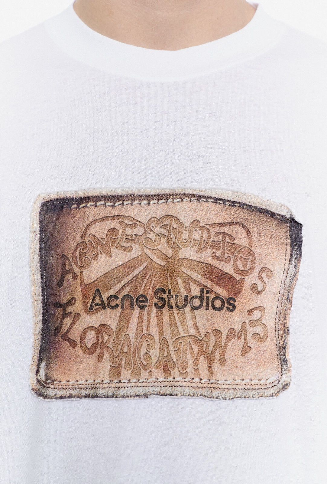 Acne Studios Last Acne Studios Print Logo Long-Sleeve T-Shirt Size US XL / EU 56 / 4 - 3 Thumbnail