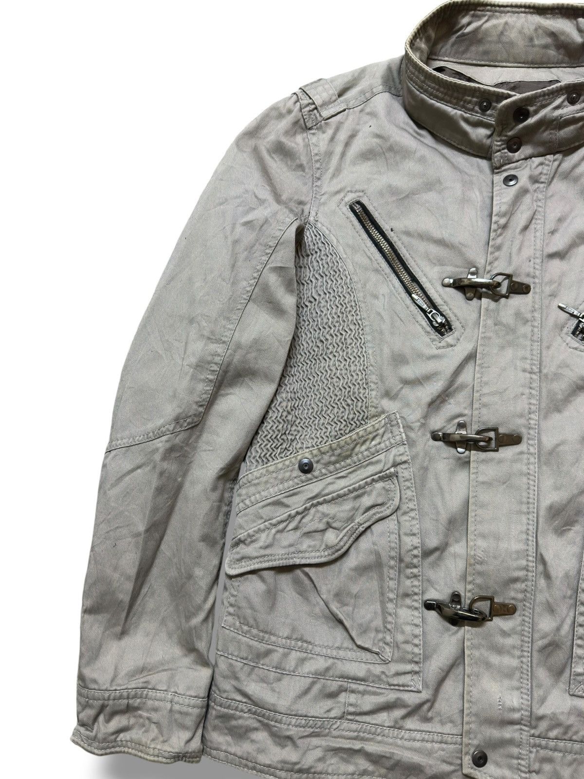 Nicole Club Vintage Nicole Club For Men Tactical Punk Clasp Jacket Size US S / EU 44-46 / 1 - 2 Thumbnail