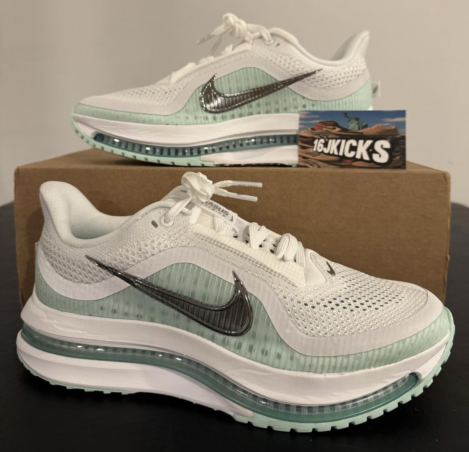 Nike Size 9.5 - Nike Pegasus Premium White Mint Foam W Size US 9.5 / IT 39.5 - 1 Thumbnail