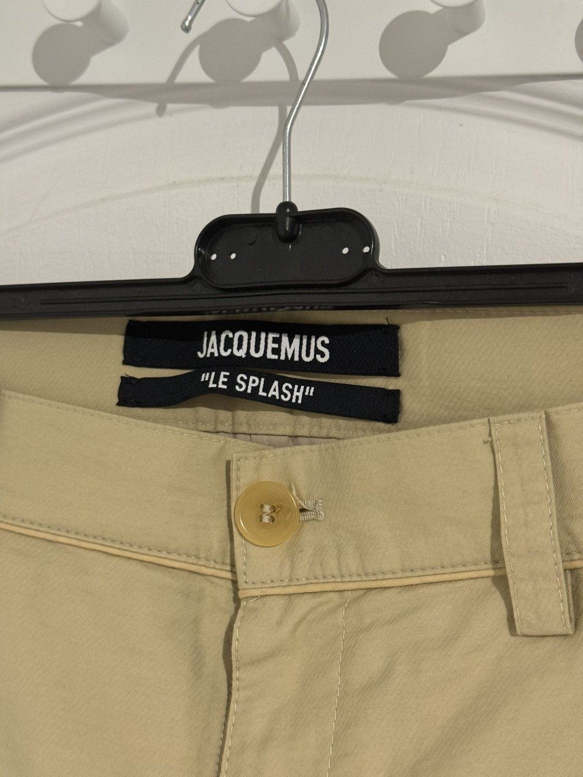 Jacquemus Beige Causal Pants Size US 32 / EU 48 - 3 Thumbnail