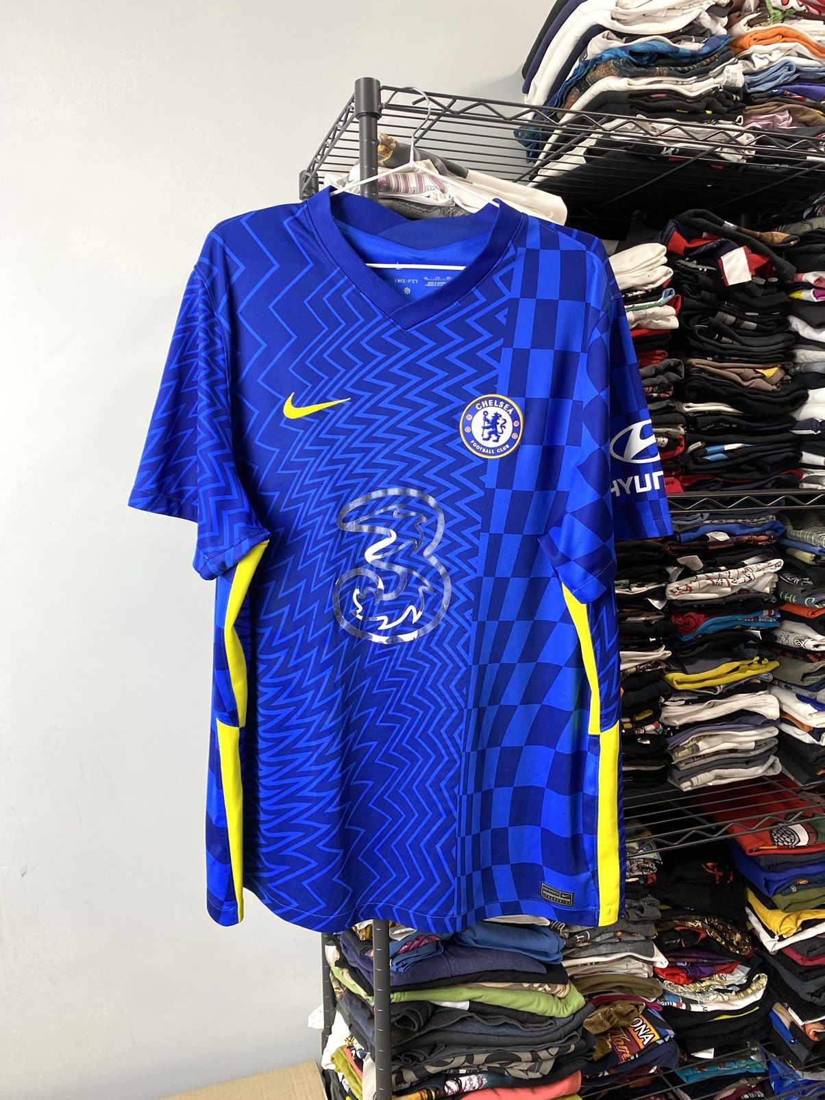 Nike Nike Chelsea Soccer Jersey T Shirt Size US XXL / EU 58 / 5 - 1 Thumbnail