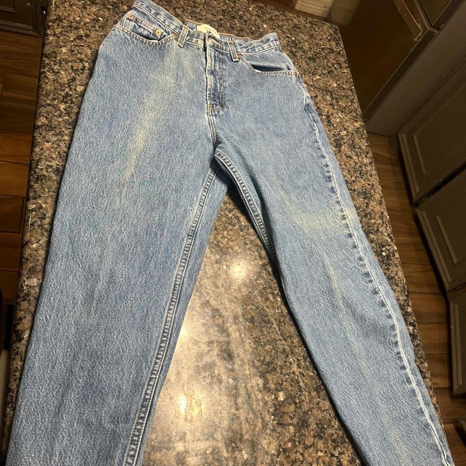 Gap Gap High Waist Blue Jeans Size 8 Reverse Tapered Vintage Size 28" / US 6 / IT 42 - 2 Thumbnail