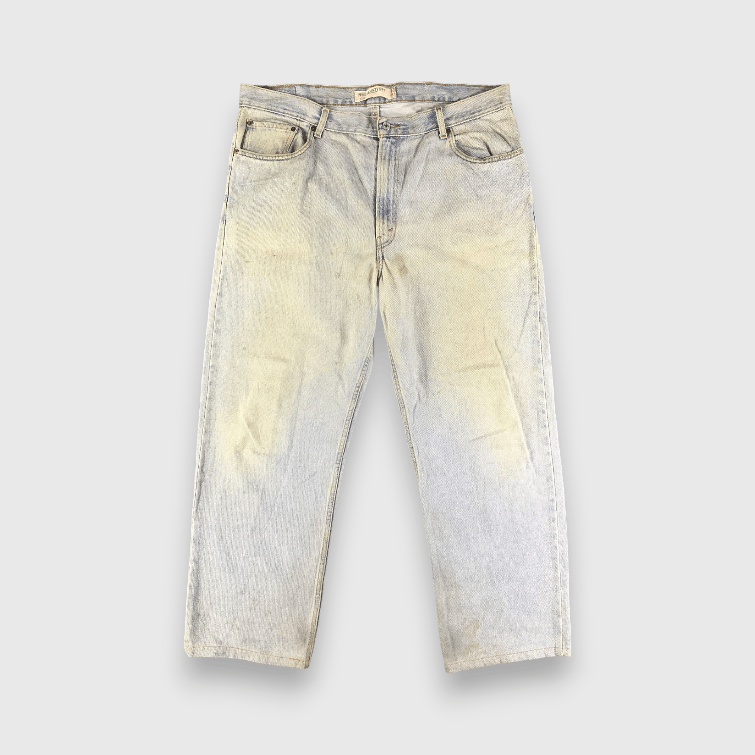 Levi's Vintage Light Wash Levis 550 Jeans-J2784 Size US 43 - 1 Thumbnail