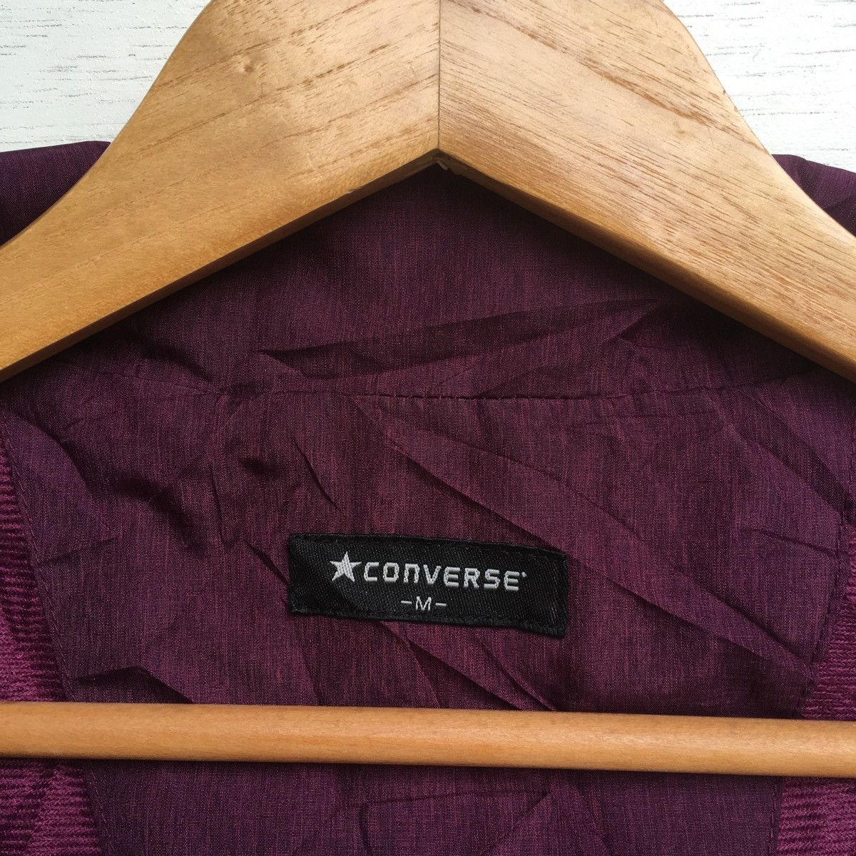 Converse × Vintage Converse Windbreaker Jacket M Purple Size US M / EU 48-50 / 2 - 14 Thumbnail