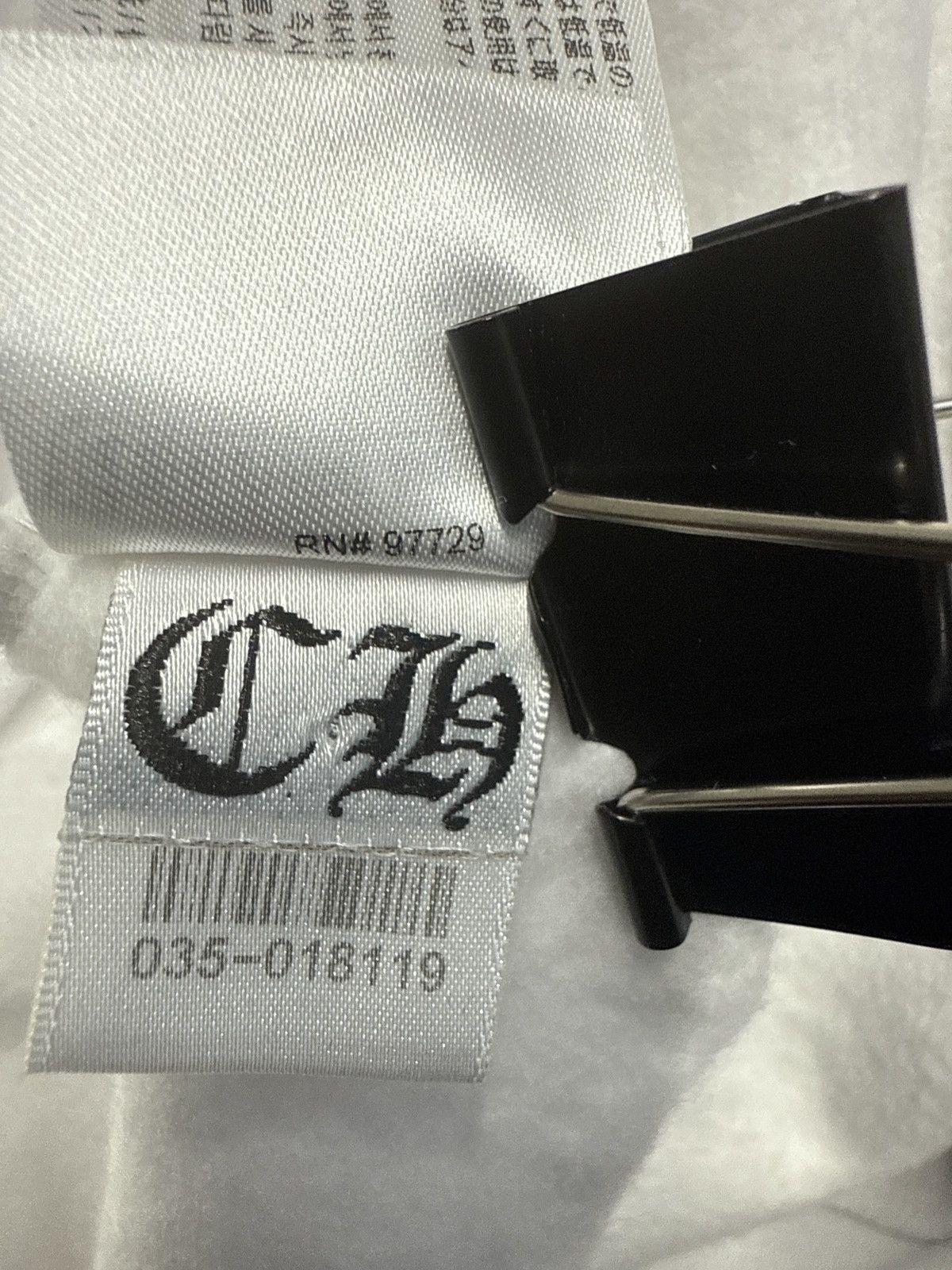 Chrome Hearts CHROME HEARTS MIAMI HORSESHOE PULLOVER HOODIE WHITE Size US M / EU 48-50 / 2 - 5 Thumbnail