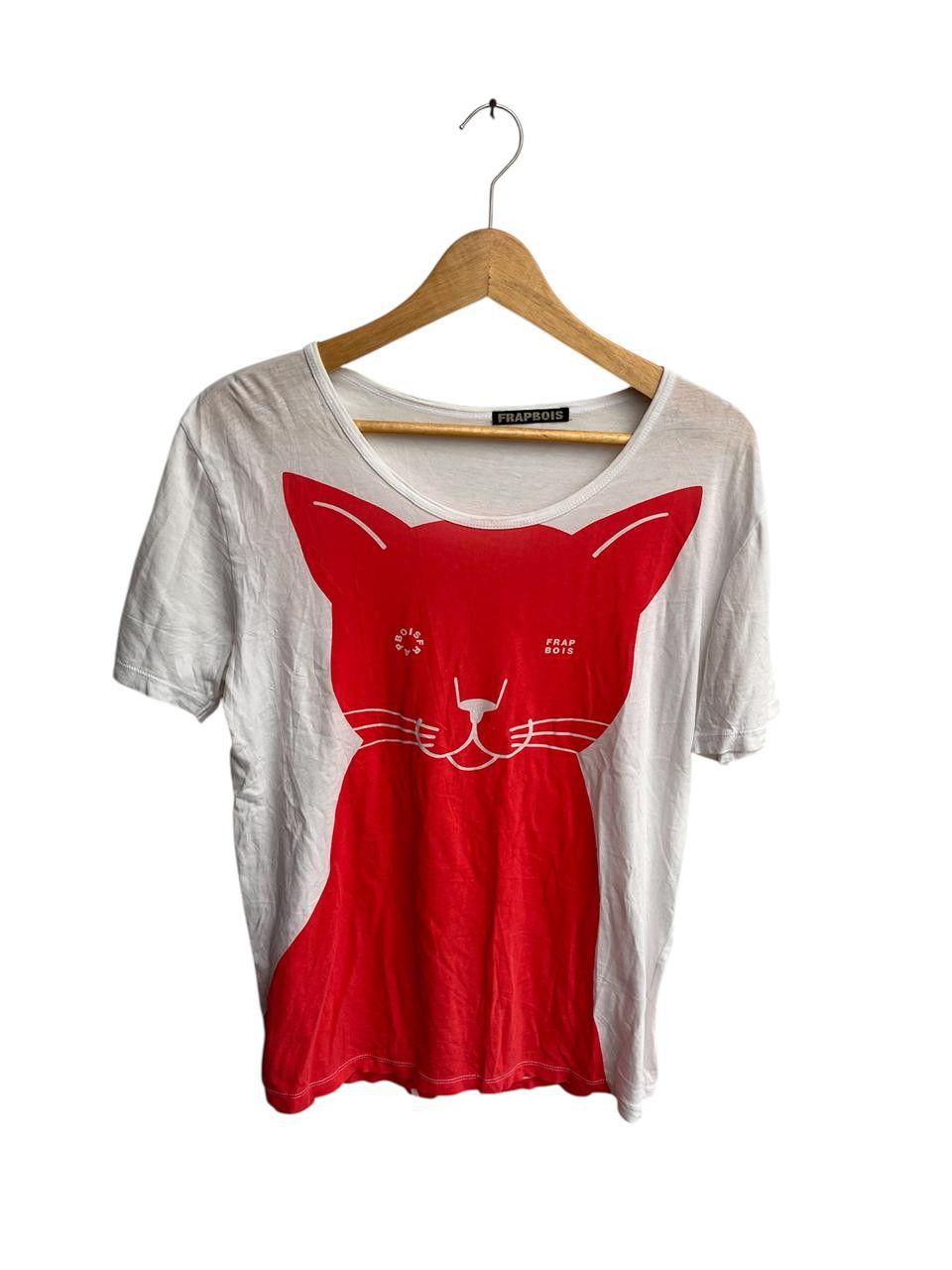 Frapbois Frapbois x Issey Miyake Red Cat Tee Size US S / EU 44-46 / 1 - 1 Thumbnail
