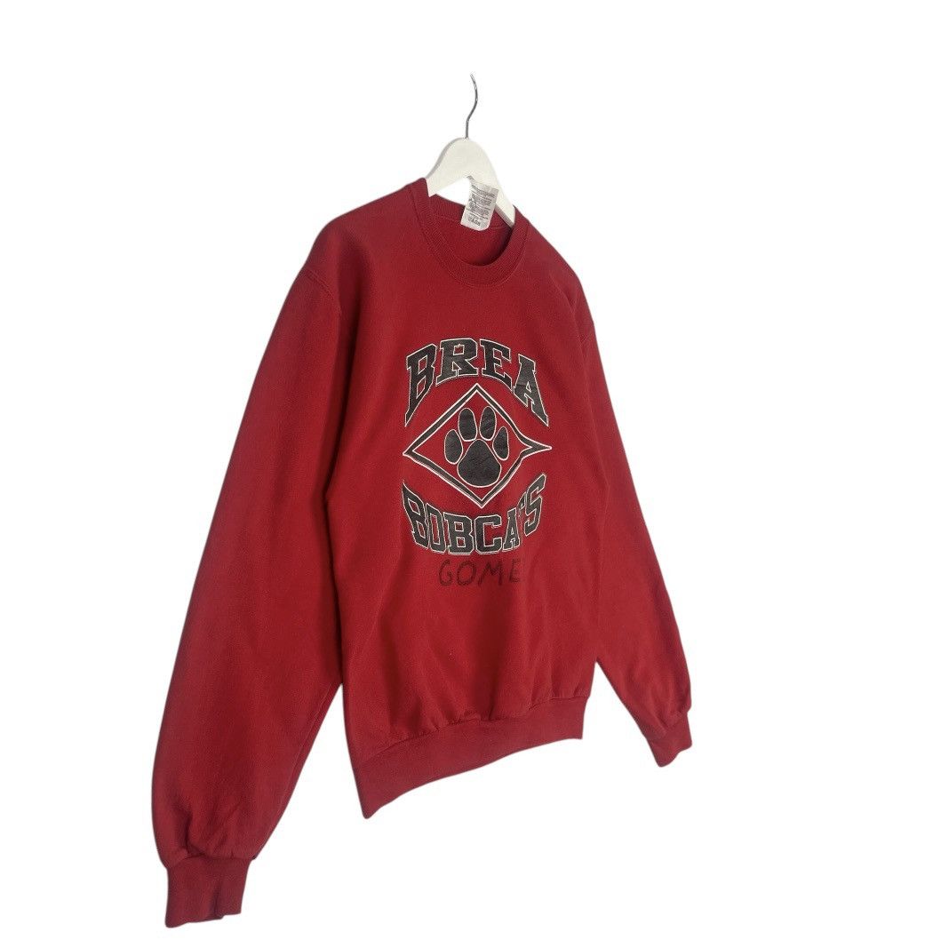Designer × Vintage Vintage Hoodie/sweater Brea high school bobcats sweatshirt Size US S / EU 44-46 / 1 - 3 Thumbnail