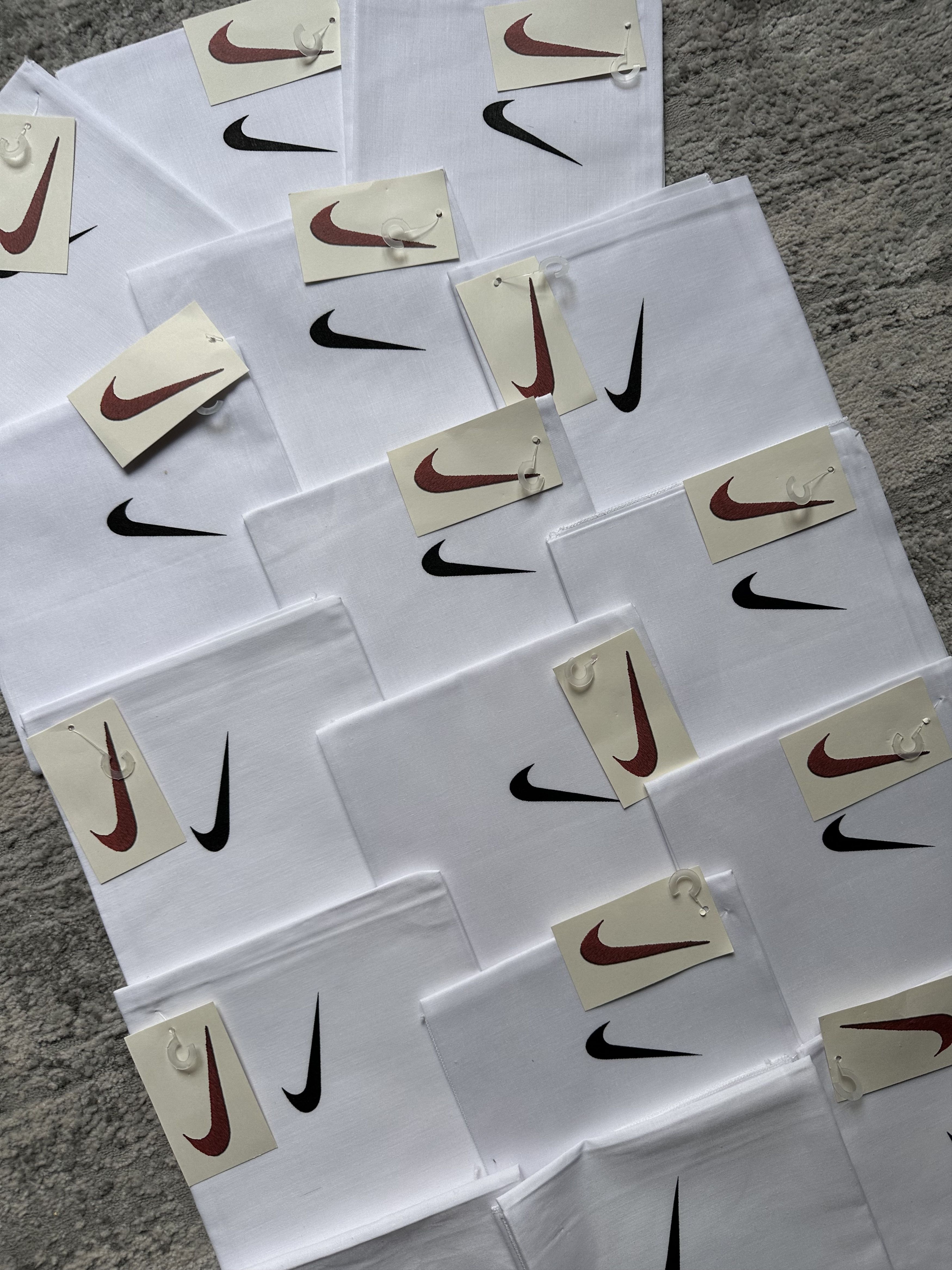 Nike Vintage Nike White Bandana Headscarf 90s x 16 Size ONE SIZE - 7 Thumbnail