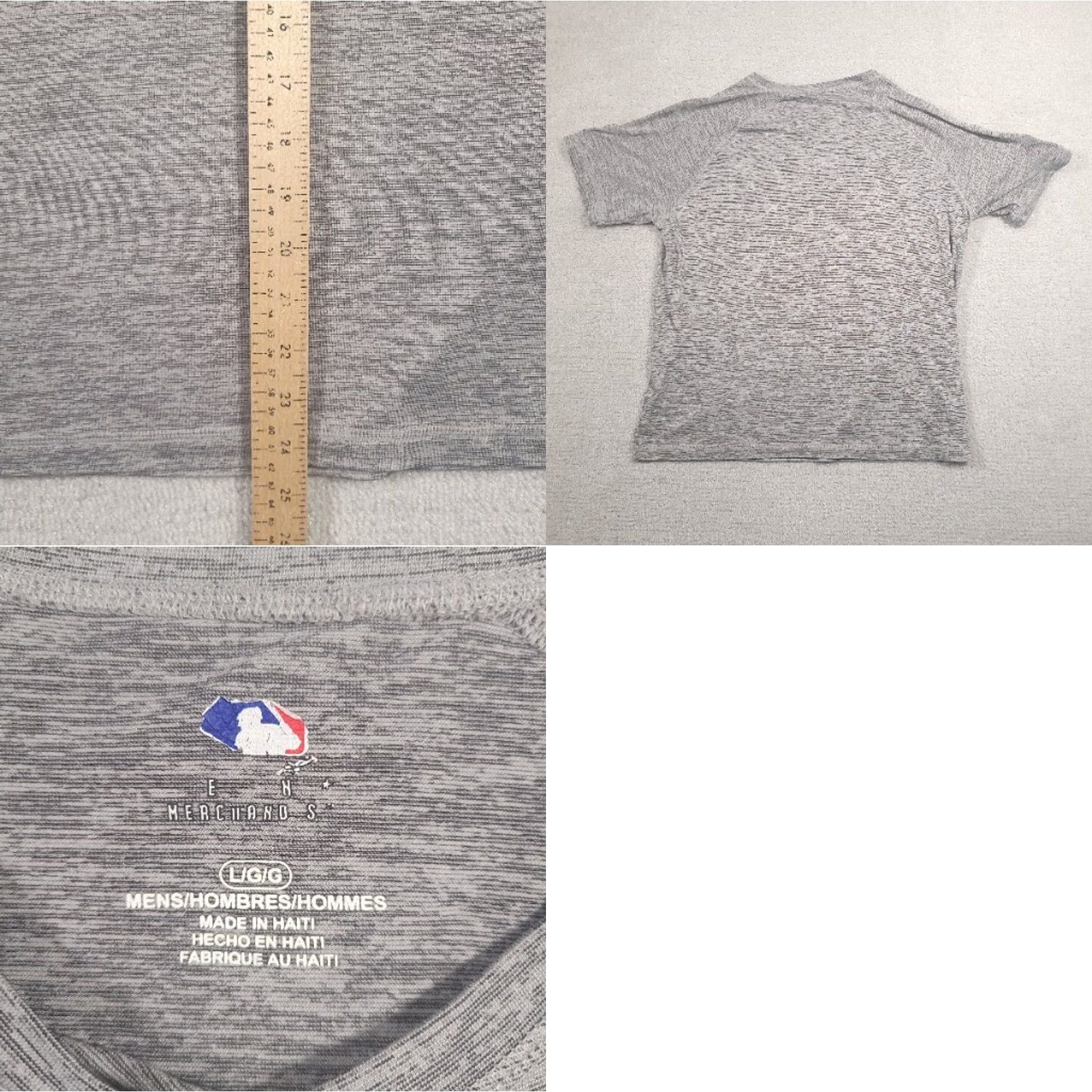 MLB VINTAGE St. Louis Cardinals MLB Genuine Merchandise T-Shirt Mens Large Gray Spellout Tee Size US L / EU 52-54 / 3 - 8 Thumbnail