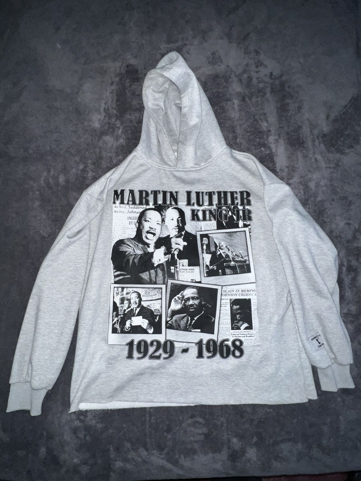 Vintage MLK Icon studios hoodie Size US XL / EU 56 / 4 - 2 Thumbnail