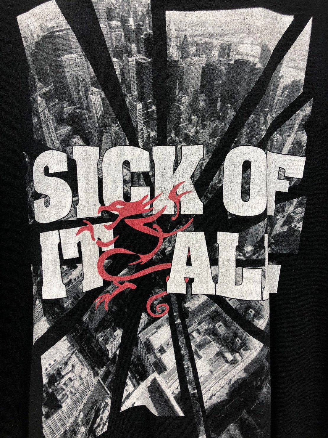 Band Tees × Vintage Vintage 04's Sick of it All Subzero Vision Charge Step 2far Size US L / EU 52-54 / 3 - 5 Thumbnail
