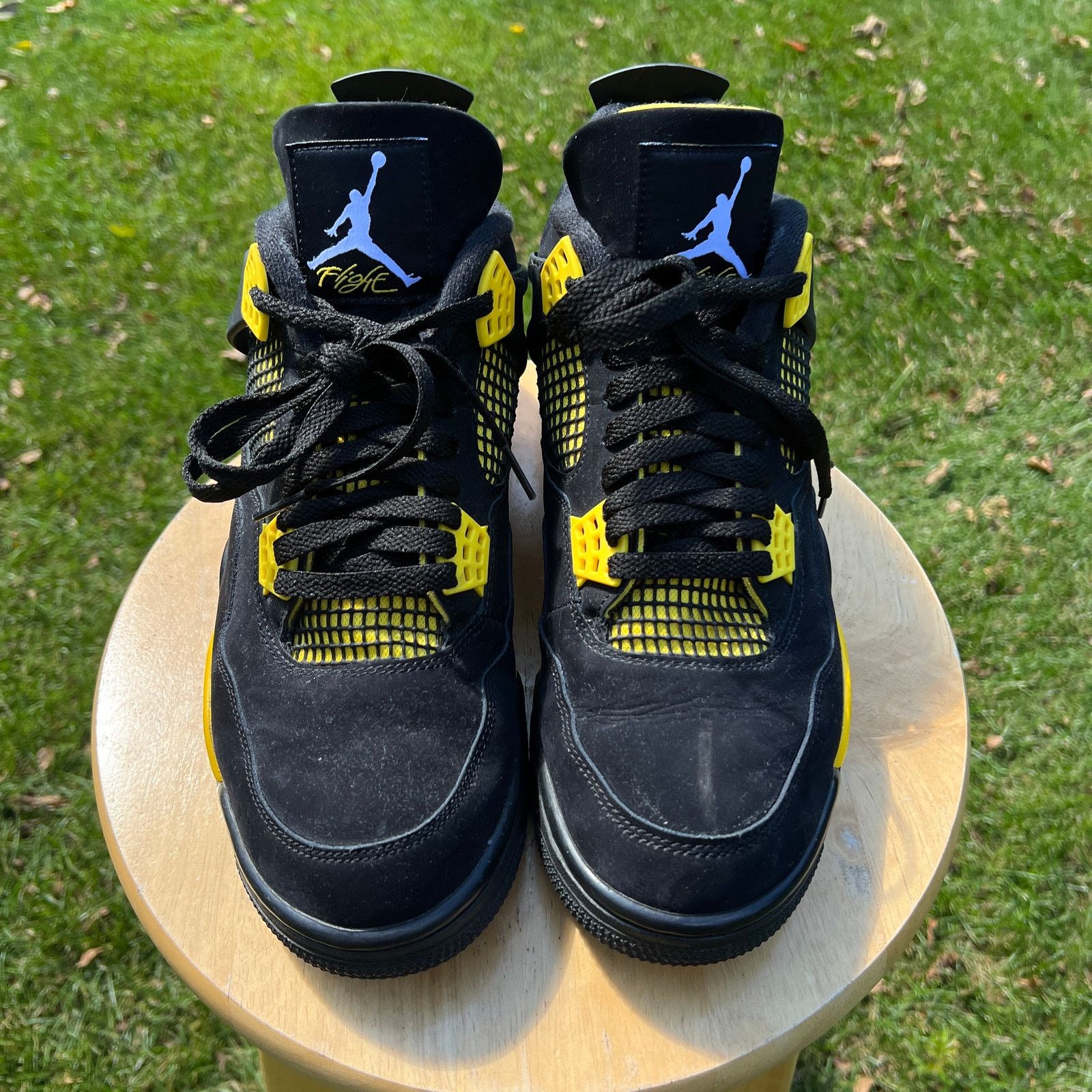 Jordan Brand × Nike Size 11 - Nike Air Jordan 4 Retro Thunder 2023 Men's Shoes Size US 11 / EU 44 - 4 Thumbnail