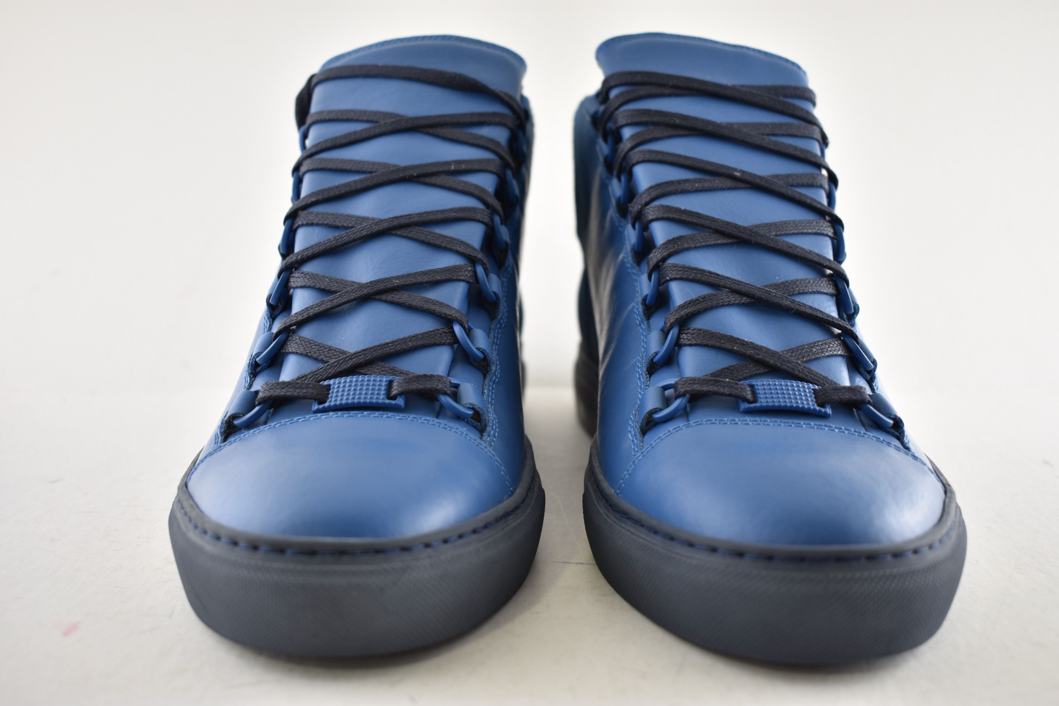 Balenciaga Arena Suede Spray Leather High Top Trainer Sneaker 43 10 Size US 10 / EU 43 - 6 Thumbnail