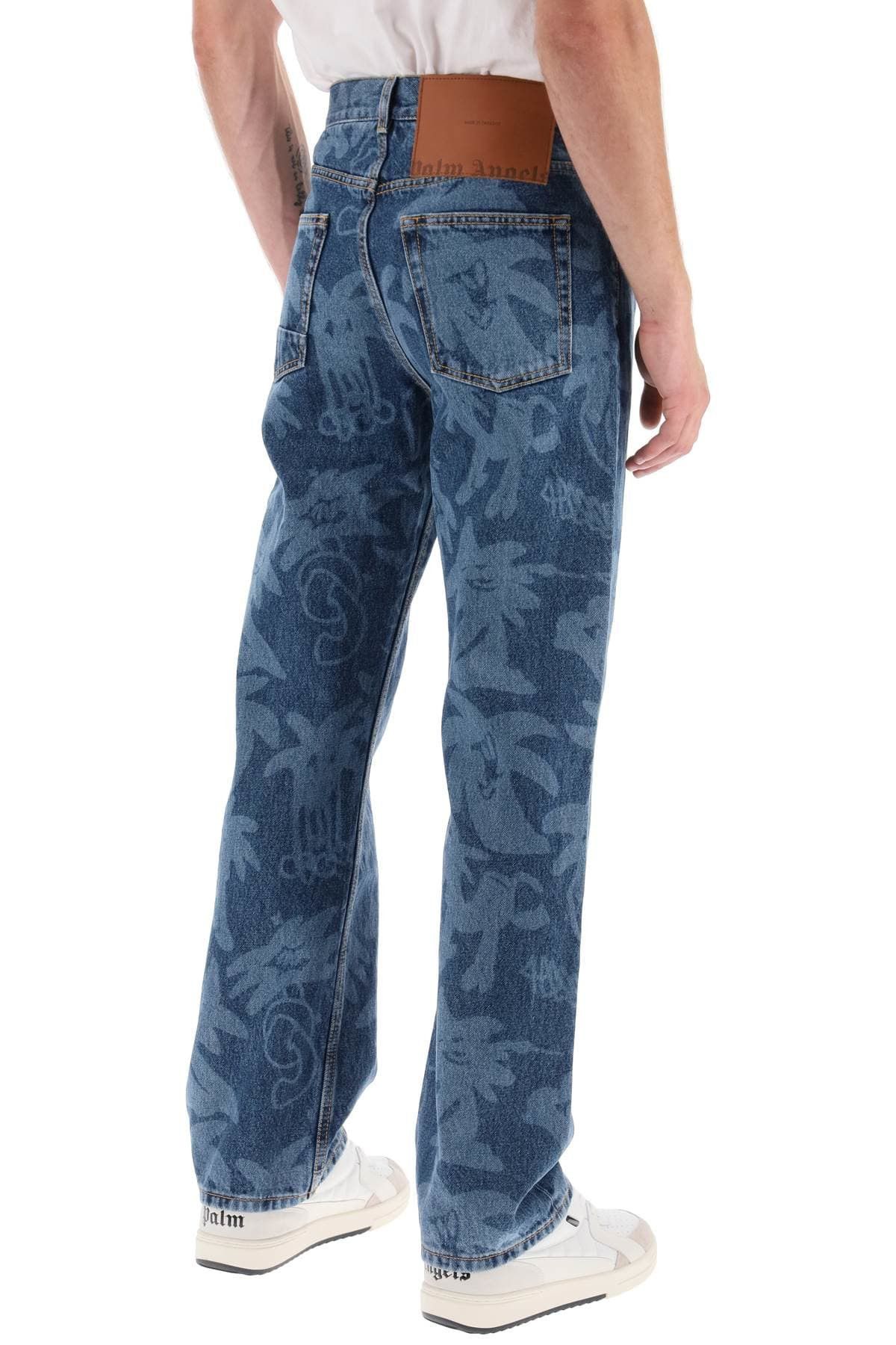 Palm Angels o1y0325 Denim Pant in Blue Size US 32 / EU 48 - 3 Thumbnail