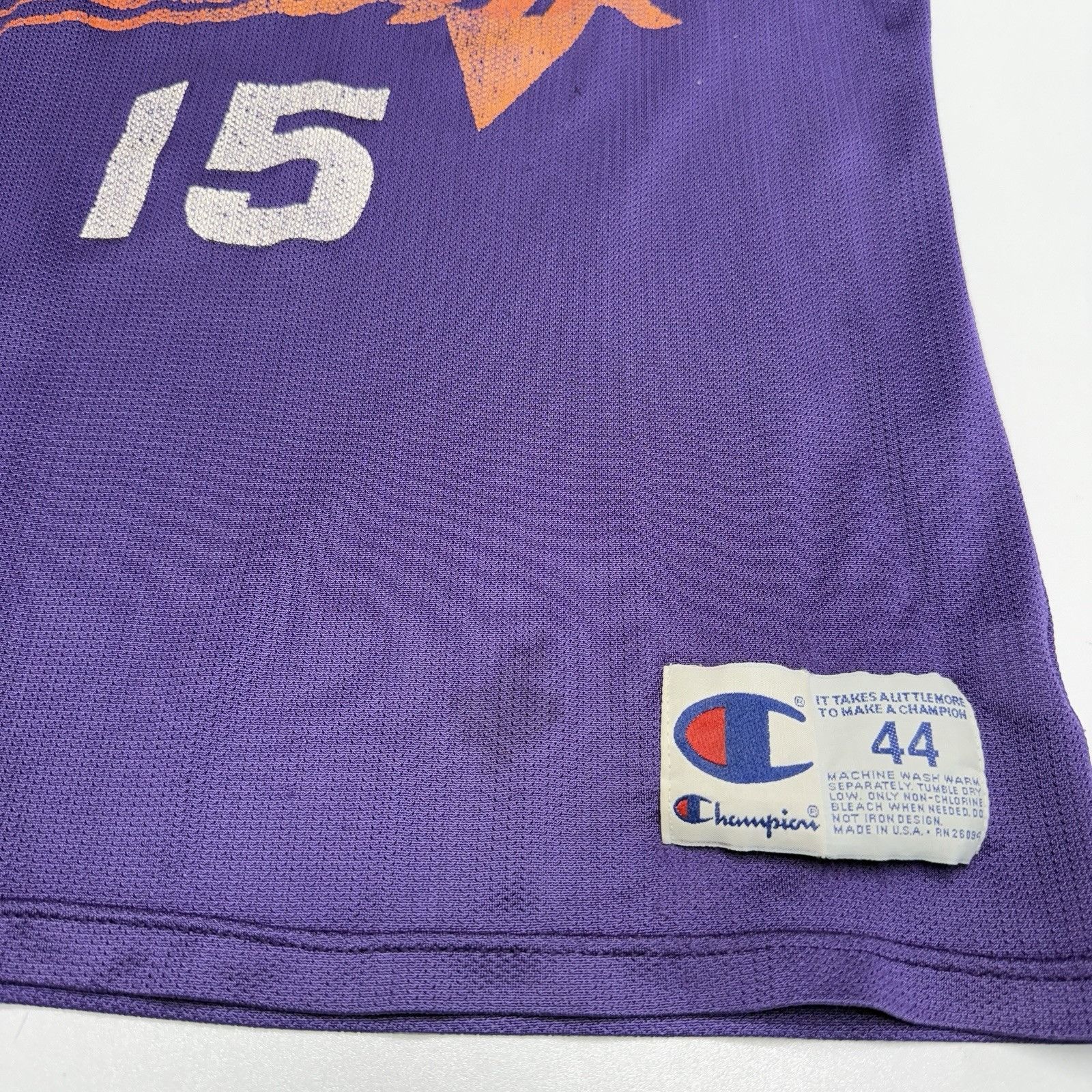 Champion Vintage Danny Manning #15 Phoenix Suns Sz 44 NBA Champion Je Size US M / EU 48-50 / 2 - 8 Thumbnail