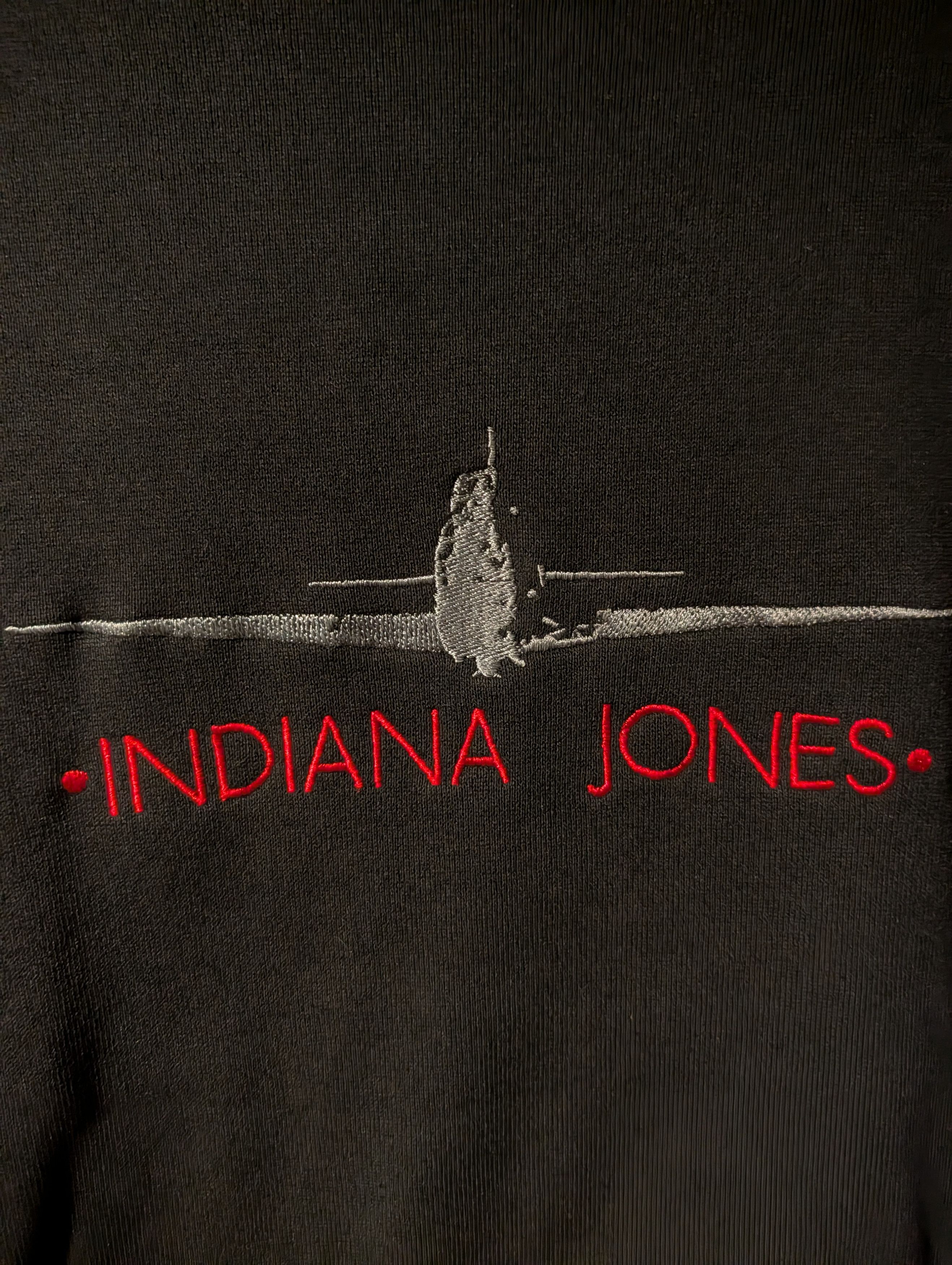 Disney Vintage Indiana Jones Embroidered Sweatshirt H.L. Miller USA Size US L / EU 52-54 / 3 - 2 Thumbnail