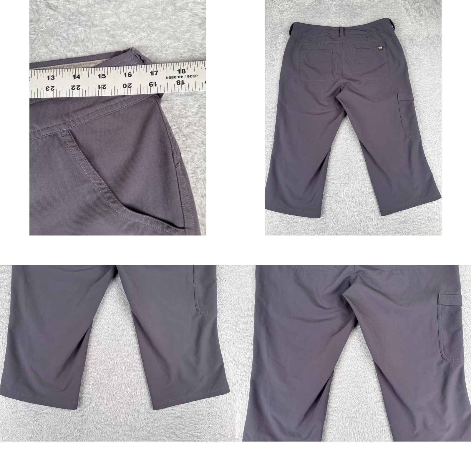 The North Face The North Face Pants Womens 10 Gray Capri Crop Polyester Blend Hike Camp 32x20 Size 32" / US 10 / IT 46 - 9 Thumbnail