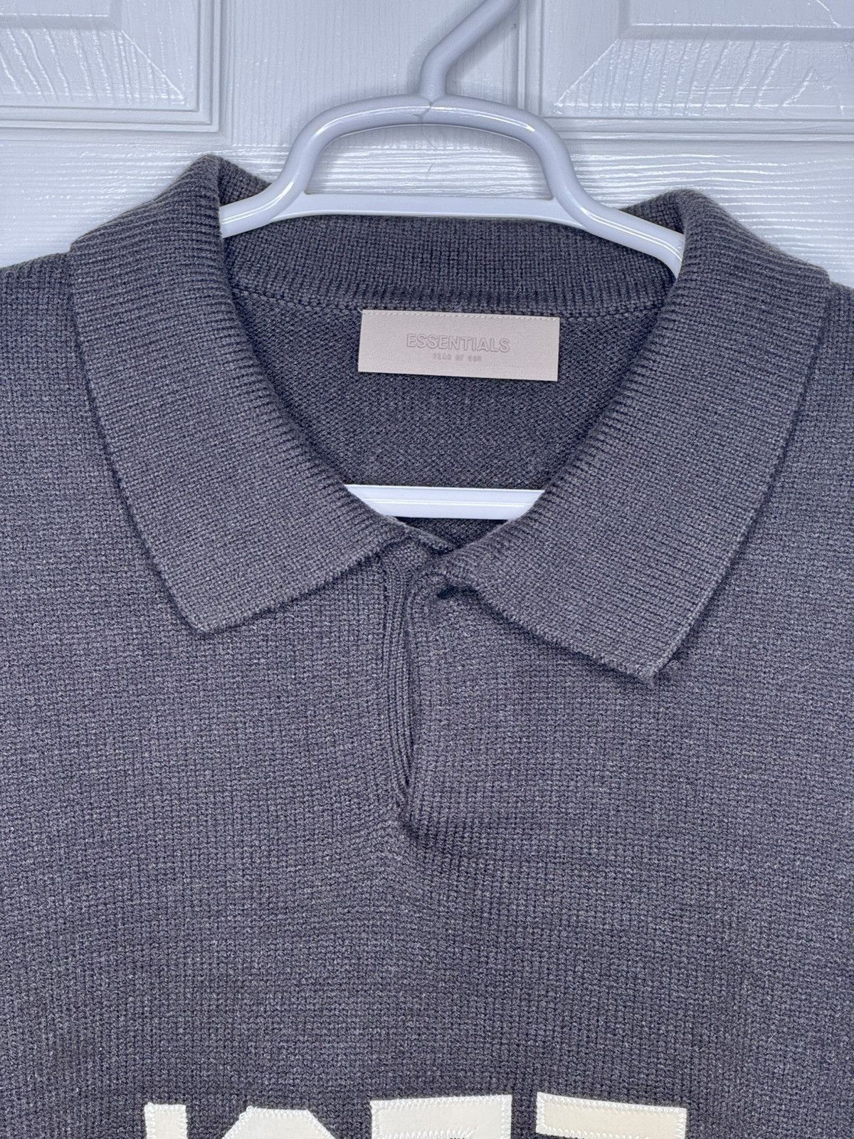 Fear of God Fear of God ESSENTIALS Knit Polo Black Size US XL / EU 56 / 4 - 3 Thumbnail