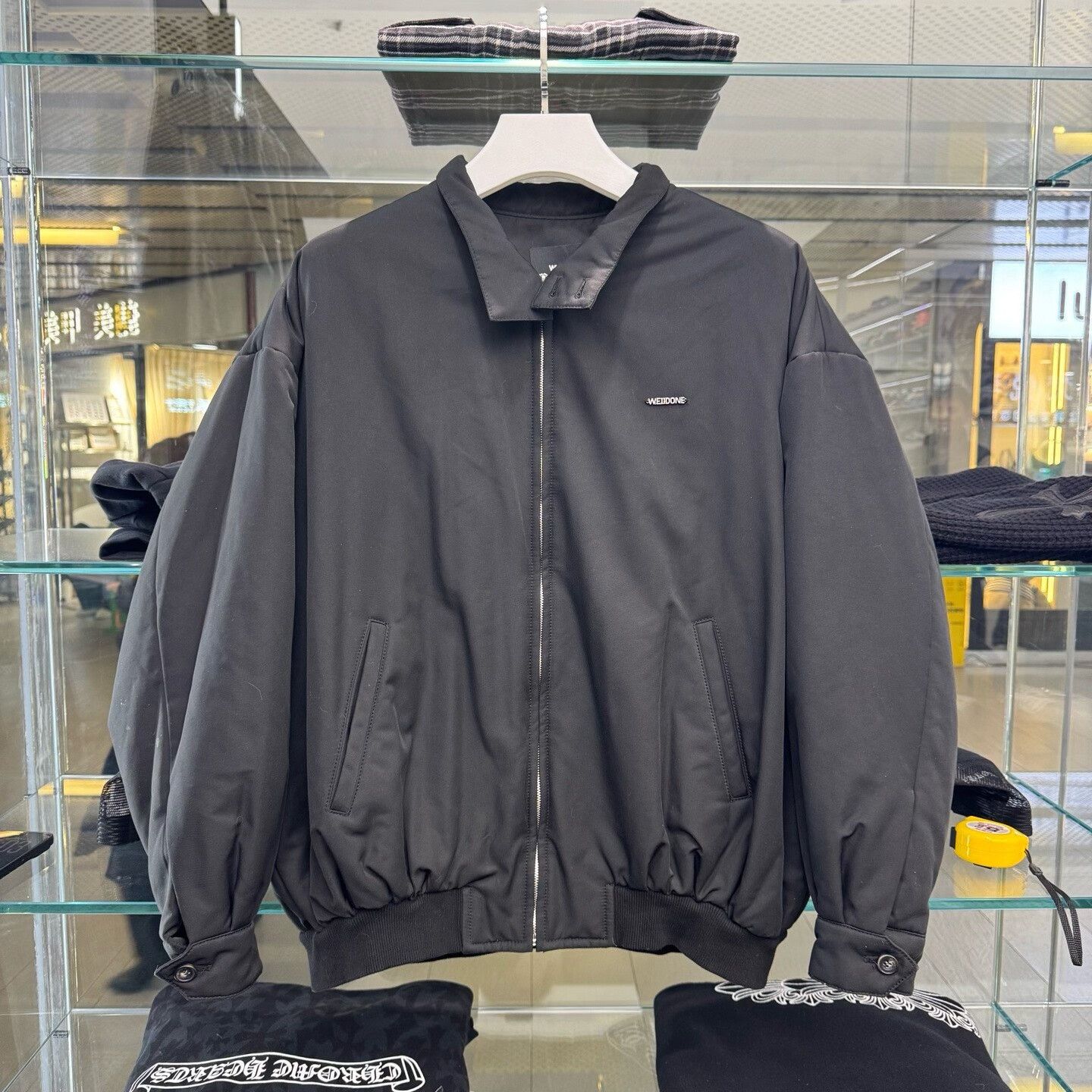 WE11DONE Welldone 24FW Black Cotton Jacket Size US L / EU 52-54 / 3 - 1 Thumbnail