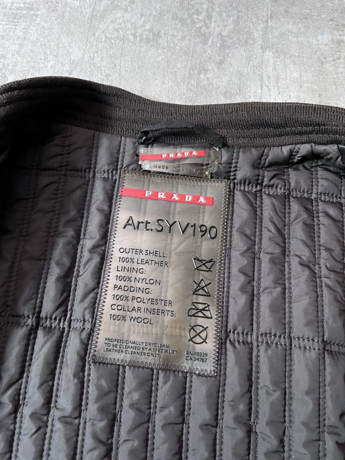 Prada Prada A/W 2007 biker brown leather jacket Size US L / EU 52-54 / 3 - 16 Thumbnail