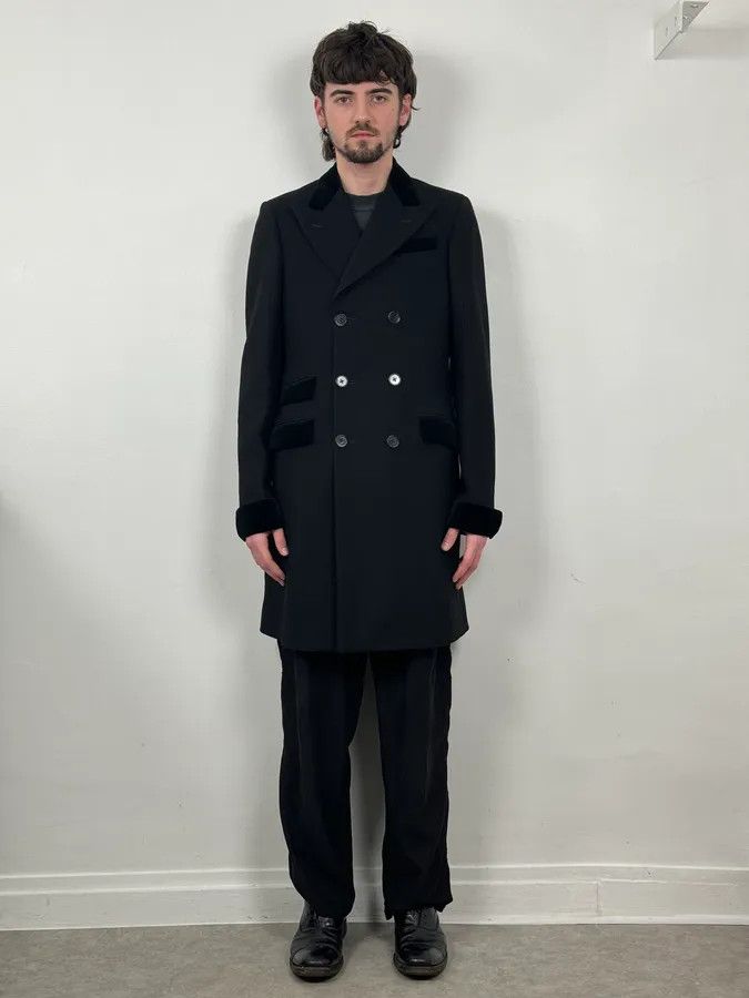 Bottega Veneta Bottega Veneta Navy Wool Premium Classy Trench Coat Size US S / EU 44-46 / 1 - 2 Thumbnail