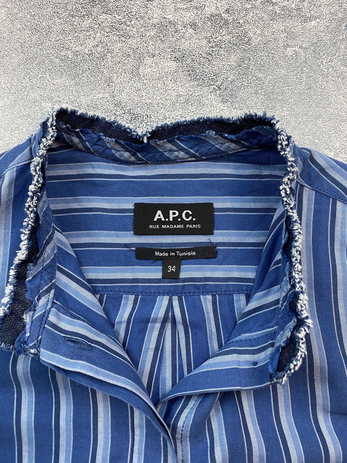 A.P.C. A.P.C. Rue Madame Paris Blouse Size S / US 4 / IT 40 - 6 Thumbnail