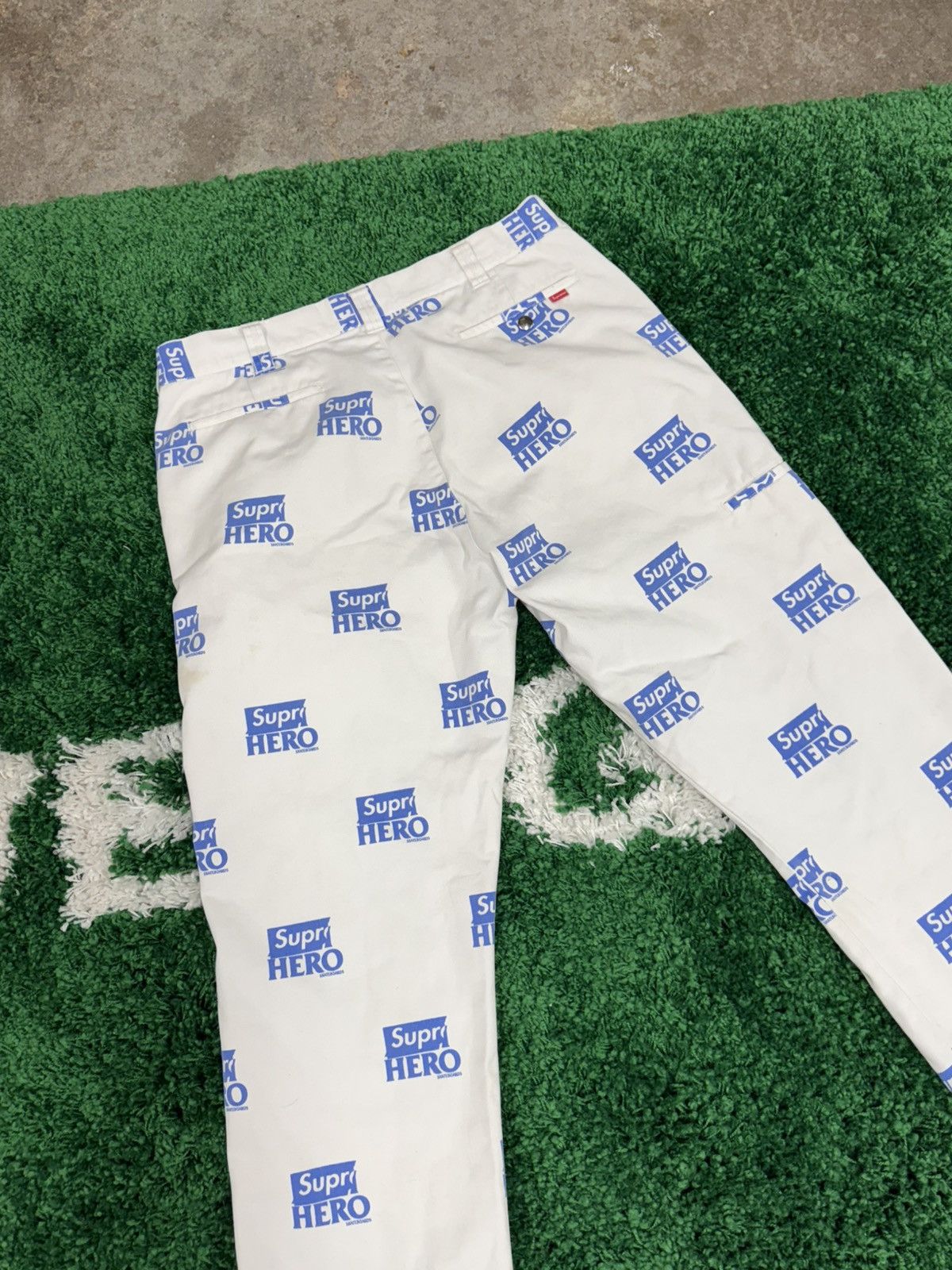 Antihero × Supreme Supreme x Antihero Work Pant White Anti Hero Super SS22 Size US 34 / EU 50 - 6 Thumbnail