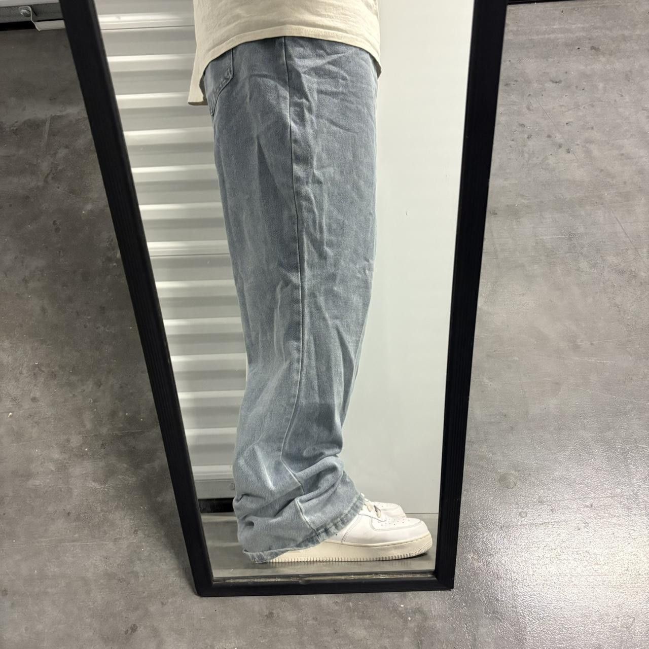 Vintage Crazy Vintage Y2K/2000s Super Baggy Skater Style Light Wash Denim Jeans! Size US 36 / EU 52 - 2 Thumbnail