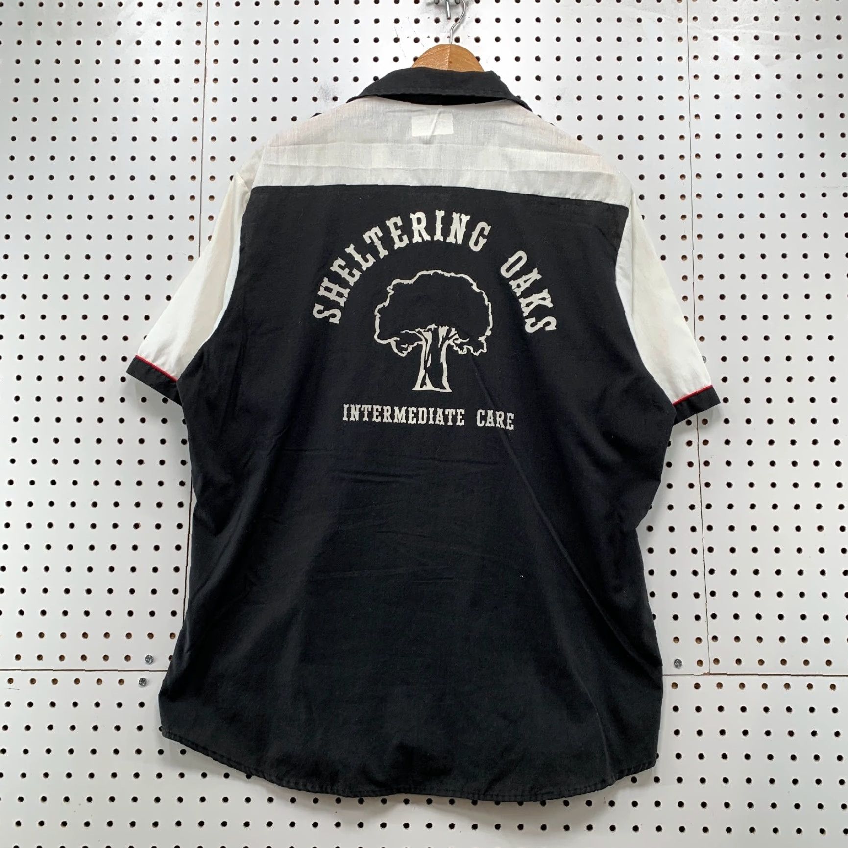 Vintage VINTAGE King Louie Bowling Shirt Men Large Black White Chain Stitch FRED USA Size US L / EU 52-54 / 3 - 2 Thumbnail