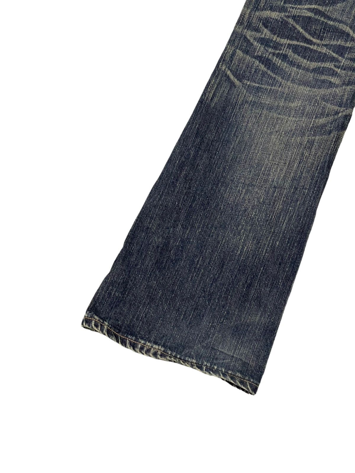 Edwin Flare Jeans Edwin Native Japan Distress Boot Cut 7🟦2 Size US 30 / EU 46 - 15 Thumbnail