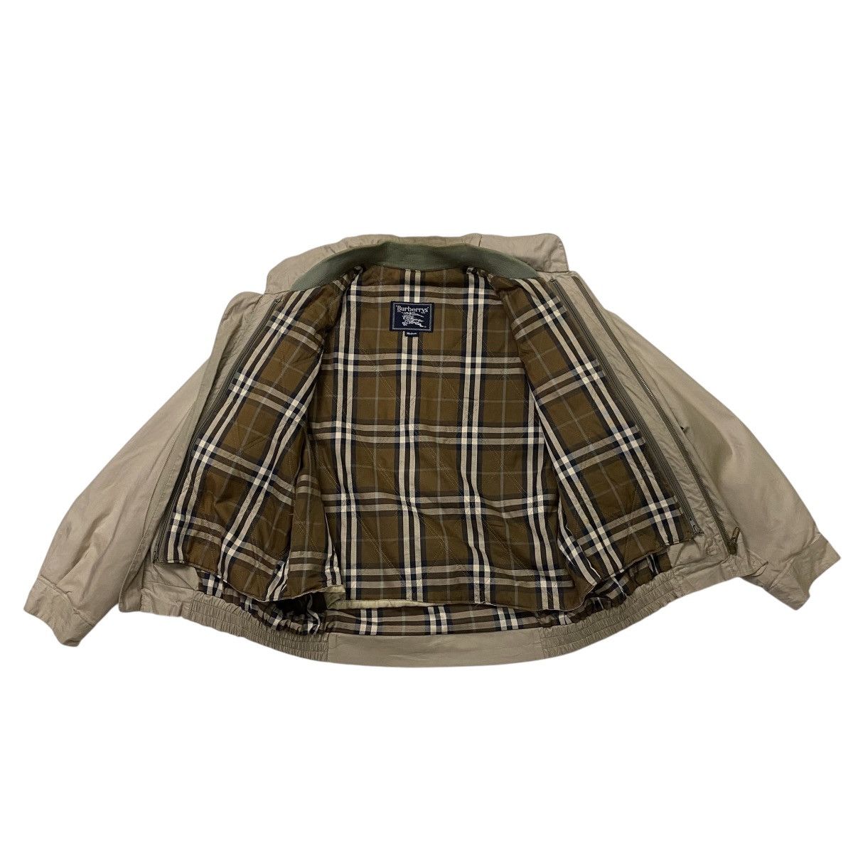 Burberry × Japanese Brand × Vintage Burberrys raglan zipper jacket Size US M / EU 48-50 / 2 - 11 Thumbnail