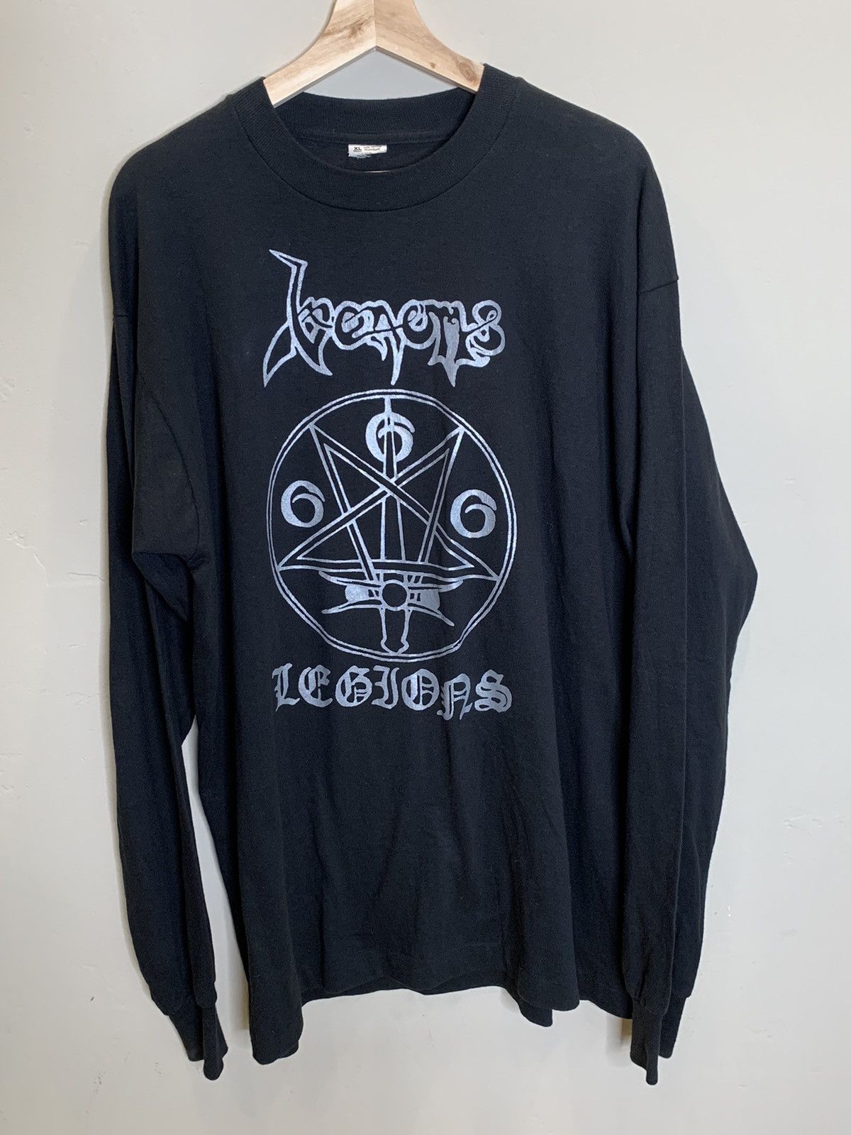 *RARE* Vintage Venom Legions 666 Single Stitch LS Shirt - XL
